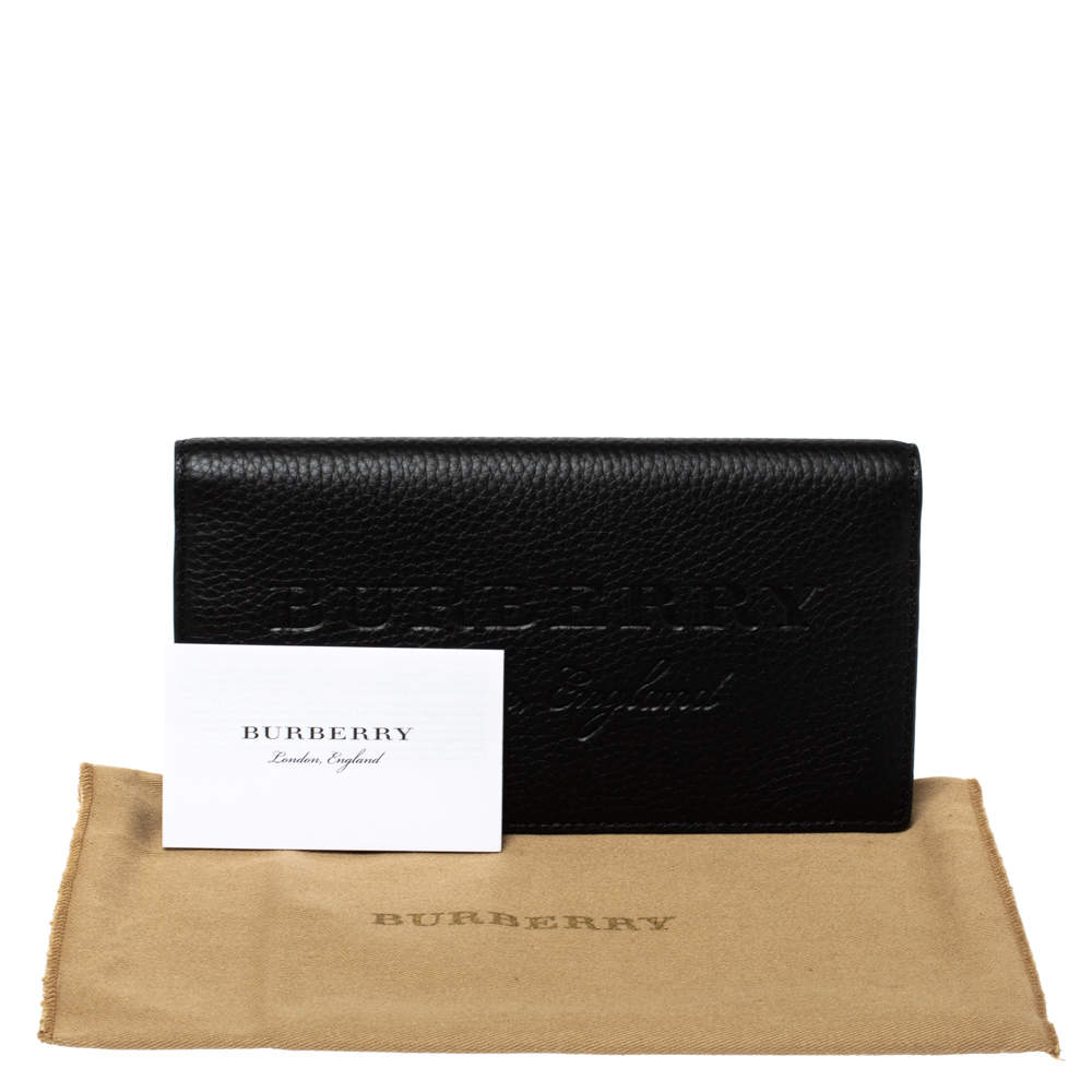 Burberry Black Leather Hastings Bifold Wallet