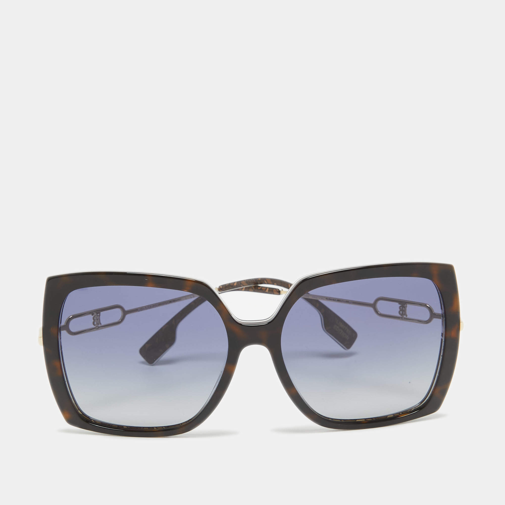 Burberry Brown/Blue Gradient B 4332 Luna Limited Edition Oversized Sunglasses