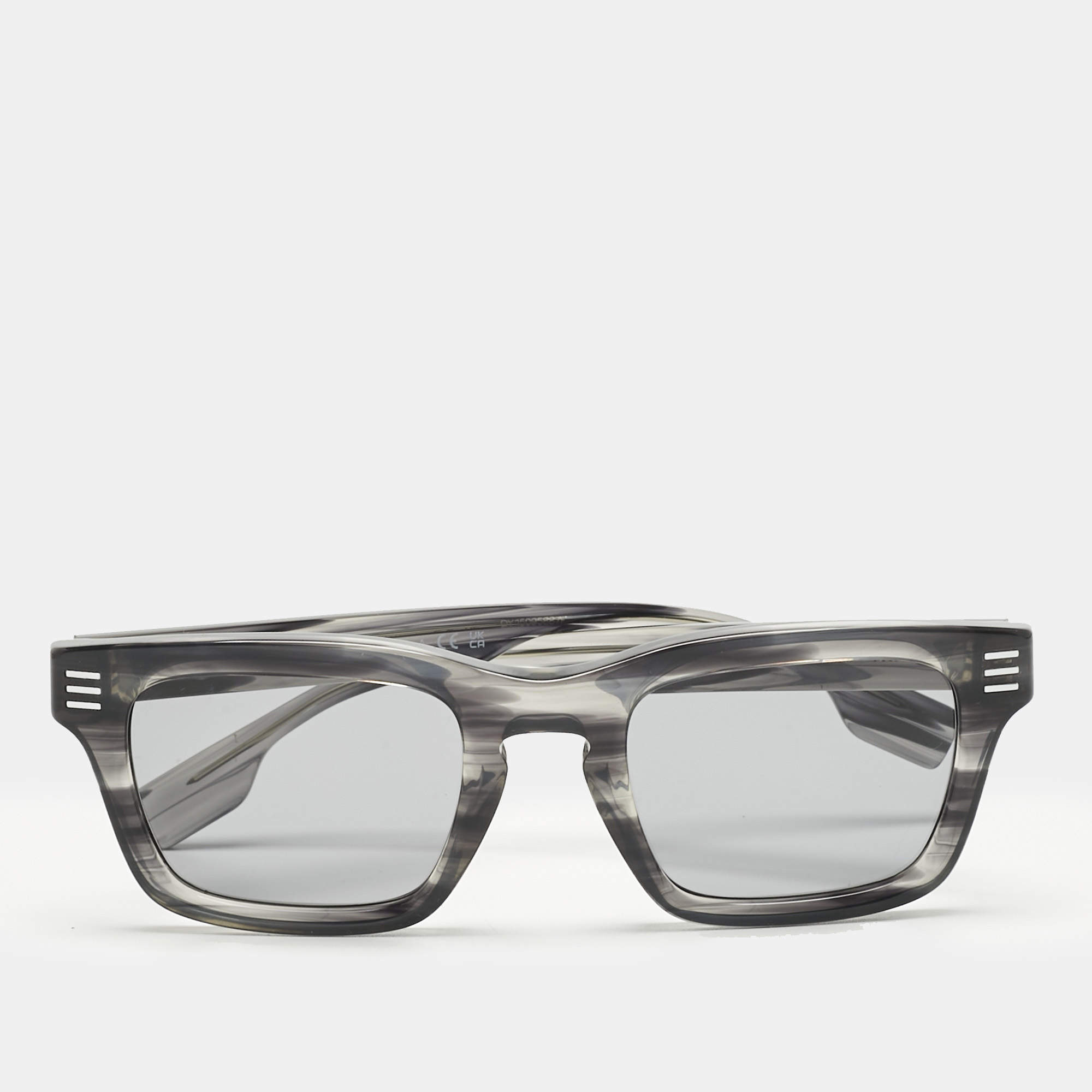Pre Owned Burberry Grey/Black B 4403 Square Sunglasses