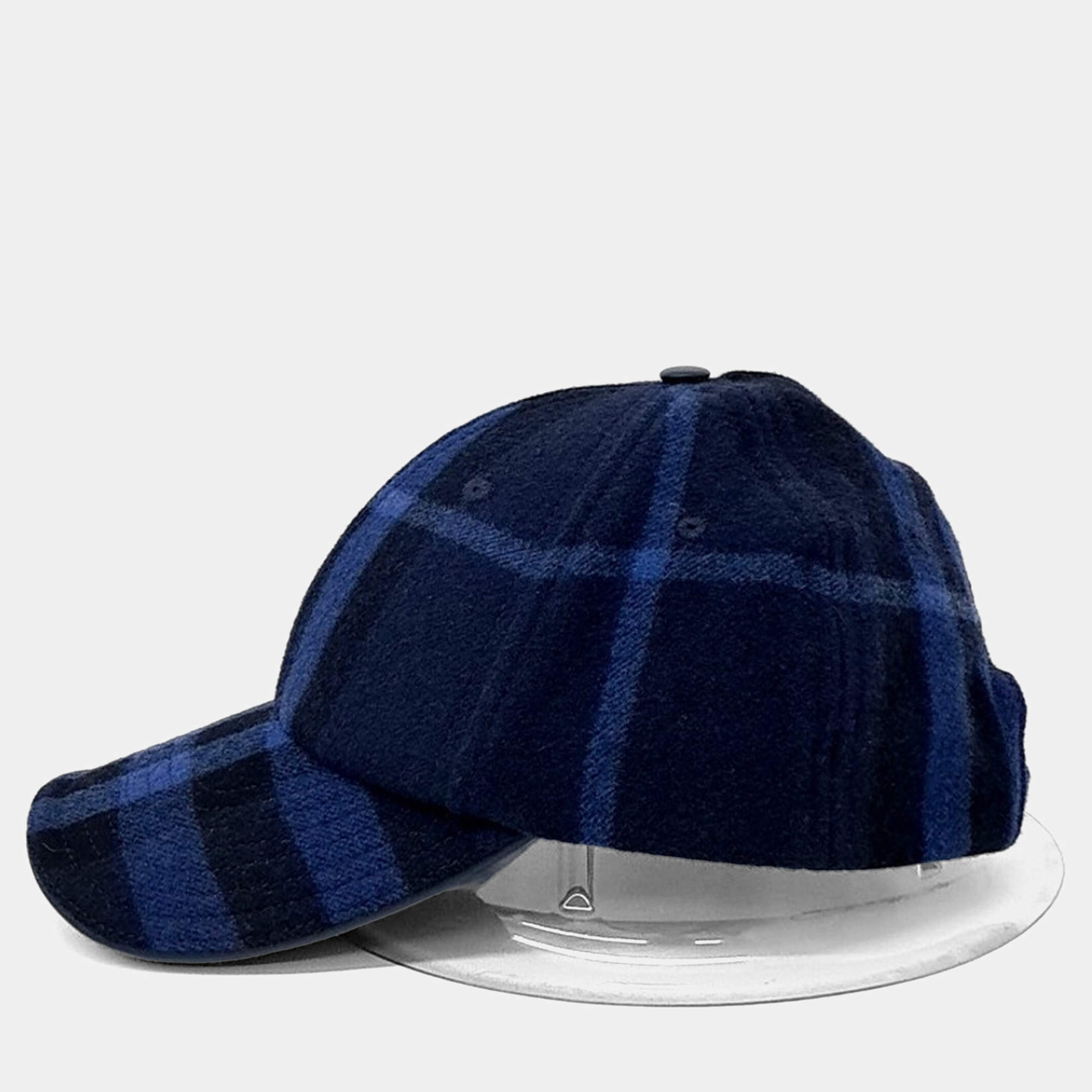 Burberry Blue Wool cap hat