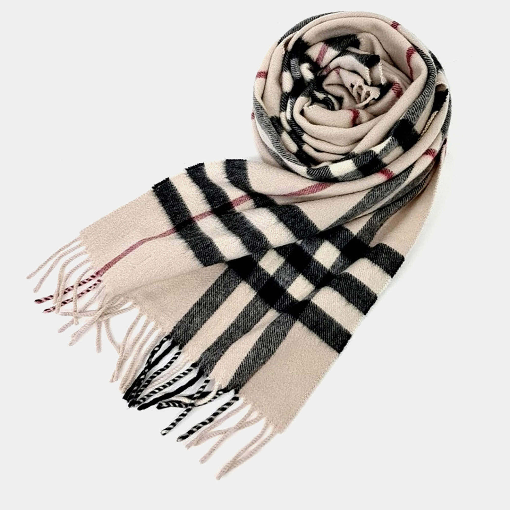 مملوكة مسبقًا Burberry Cashmere Scarf