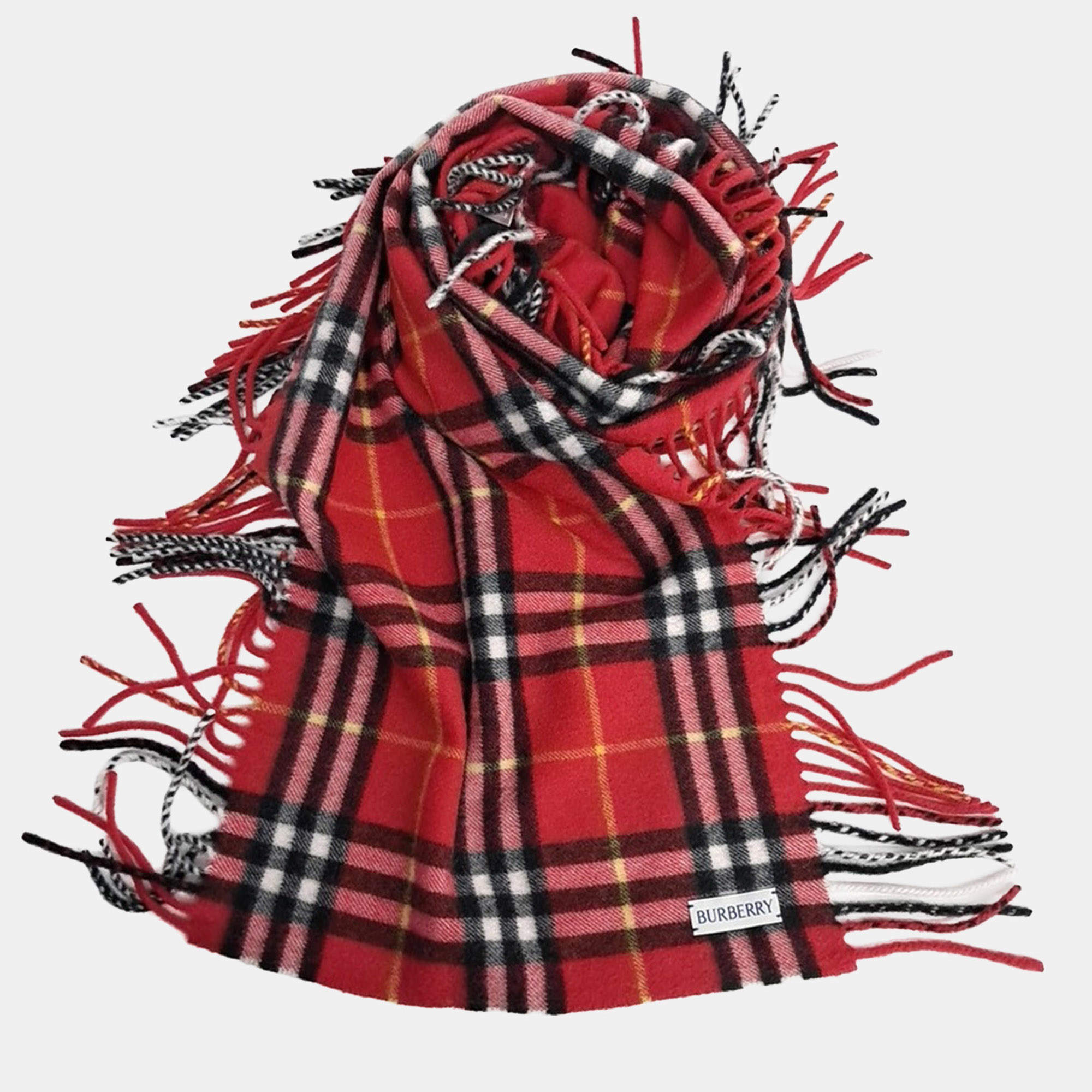 Pre Owned Burberry cashmere scarf