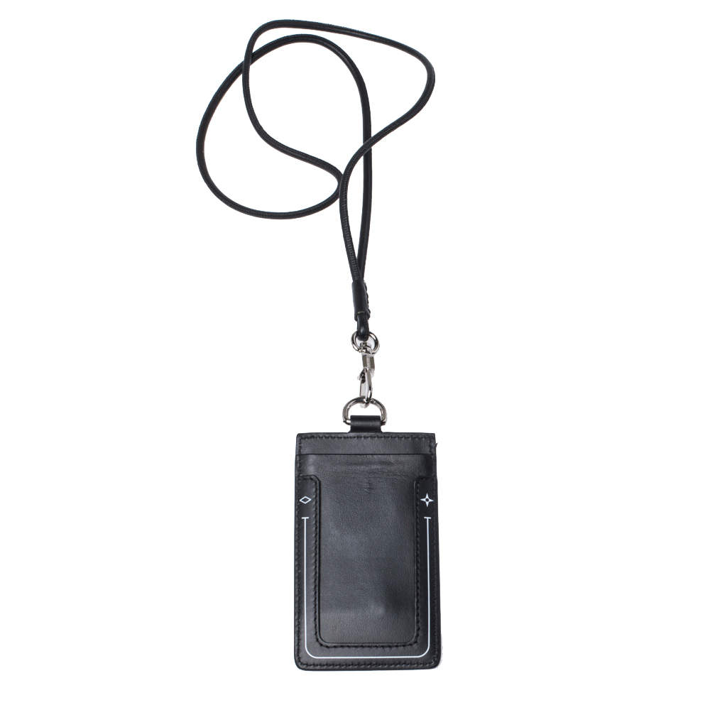 Burberry Black Leather ID Card Holder Burberry | TLC