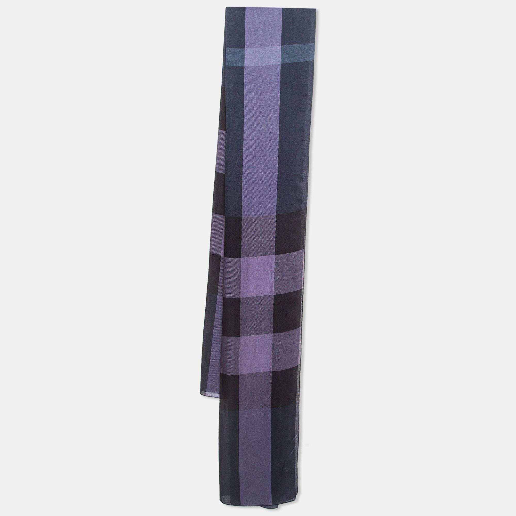 Burberry plum check sales scarf