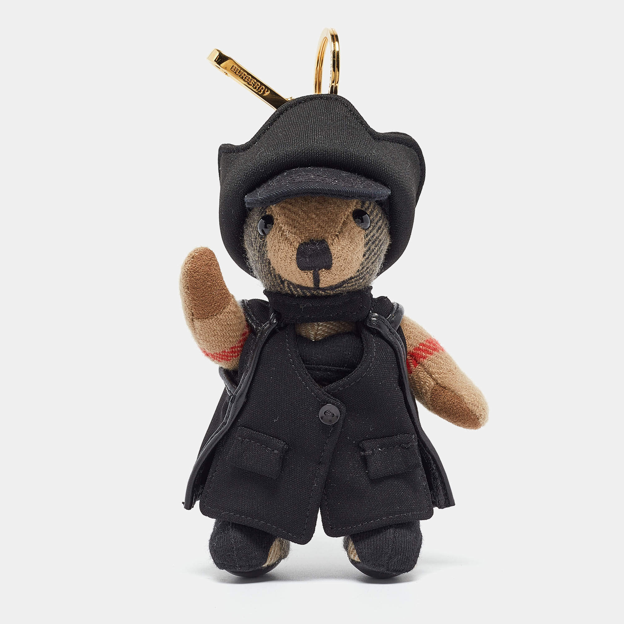 Burberry Black Thomas Bear Bag Charm