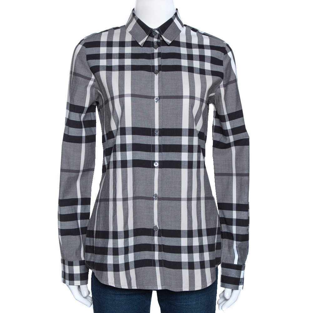 burberry long sleeve shirt women's
