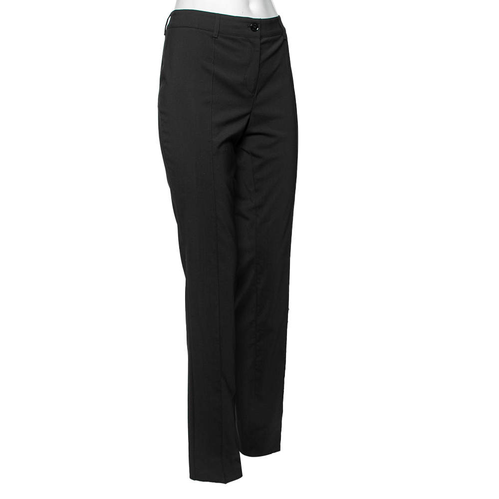 Formal Trouser: Buy Women Black Cotton Formal Trouser Online - Cliths.com