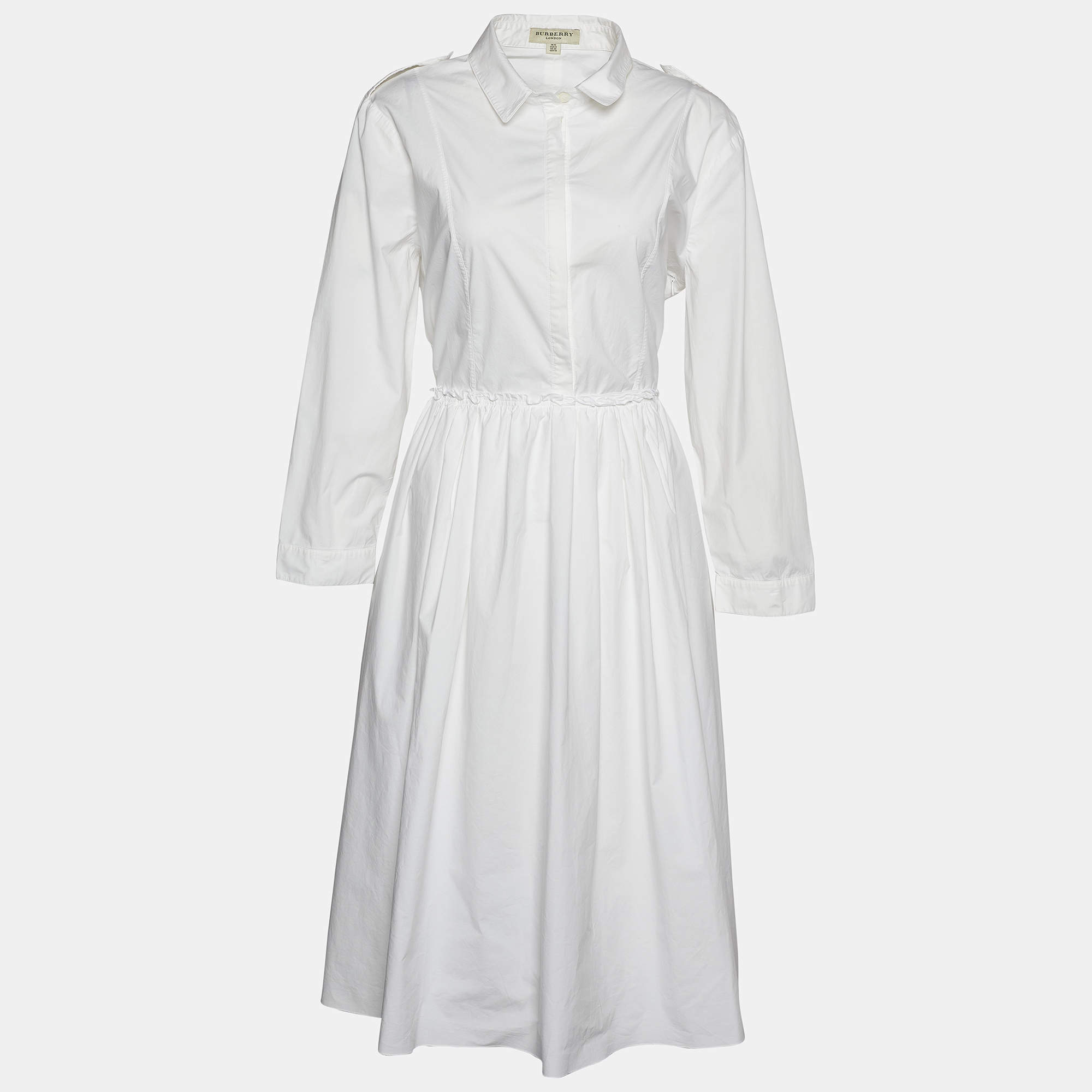 Burberry hotsell white dress