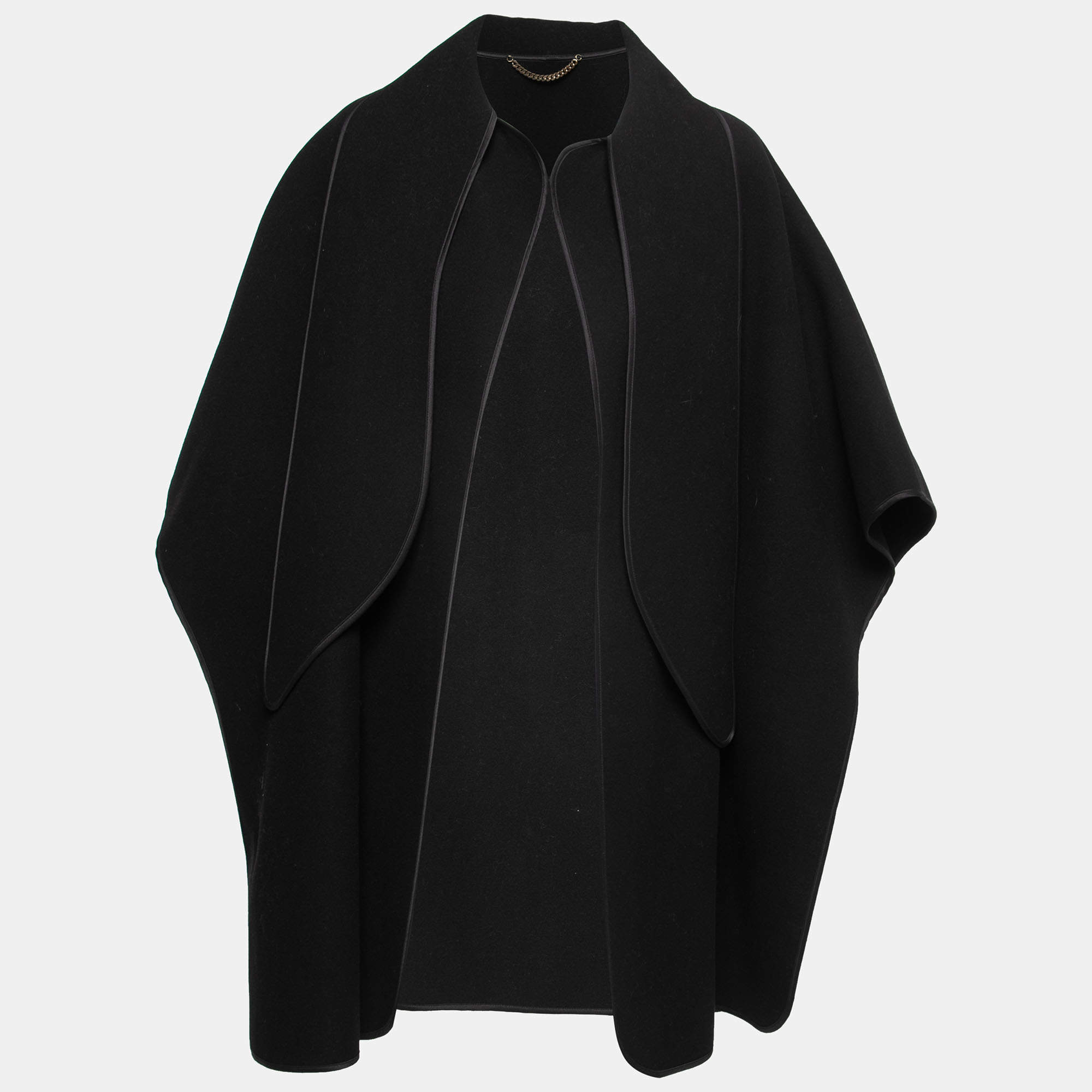 Burberry cape cheap black