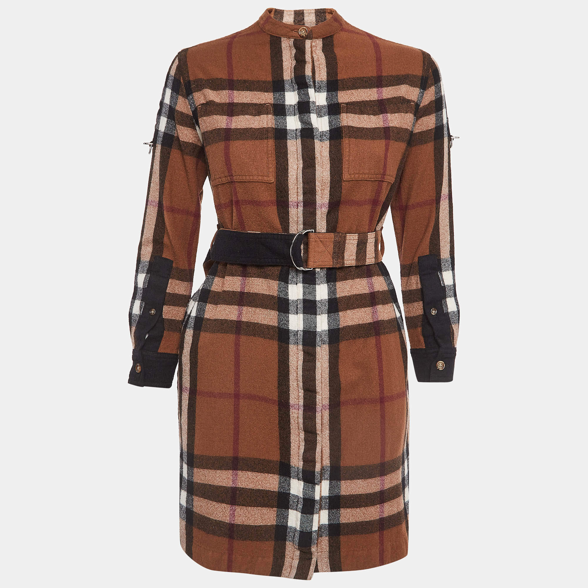 Offers Burberry Plaid Dress