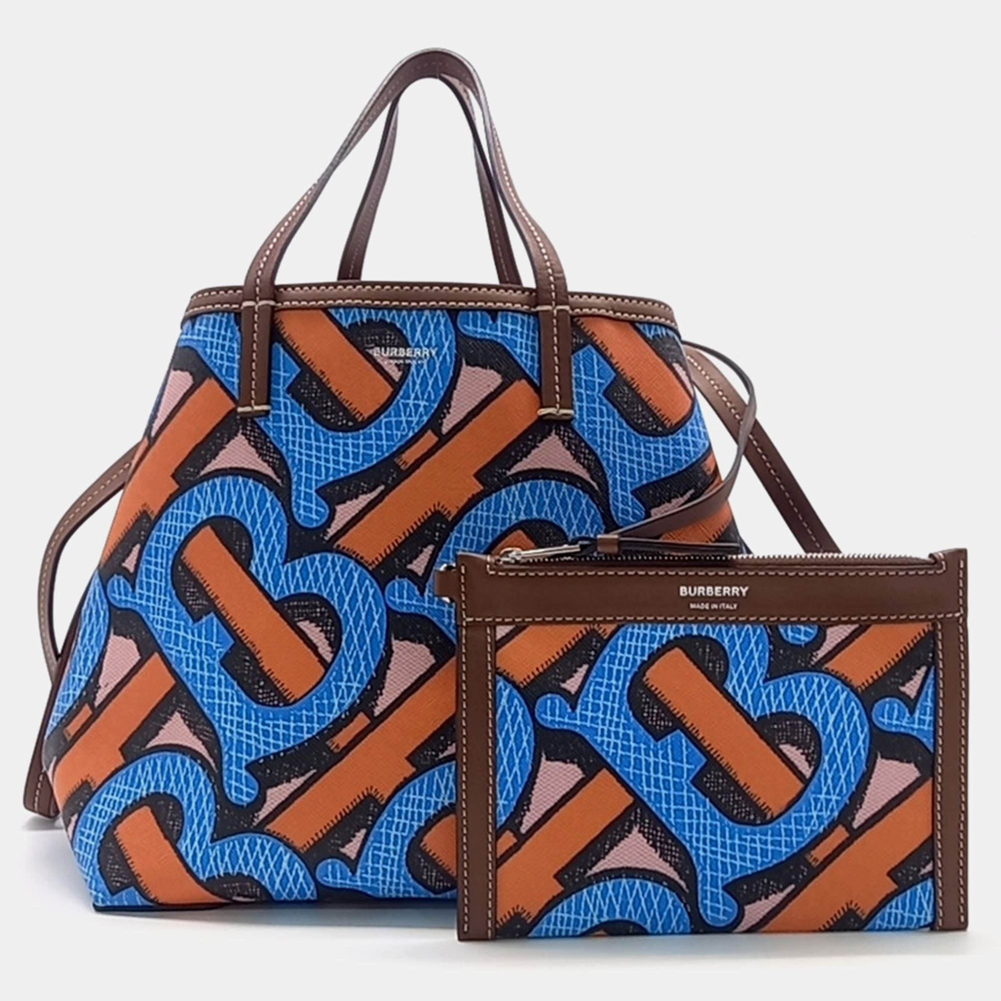 Burberry Tote And Shoulder Bag