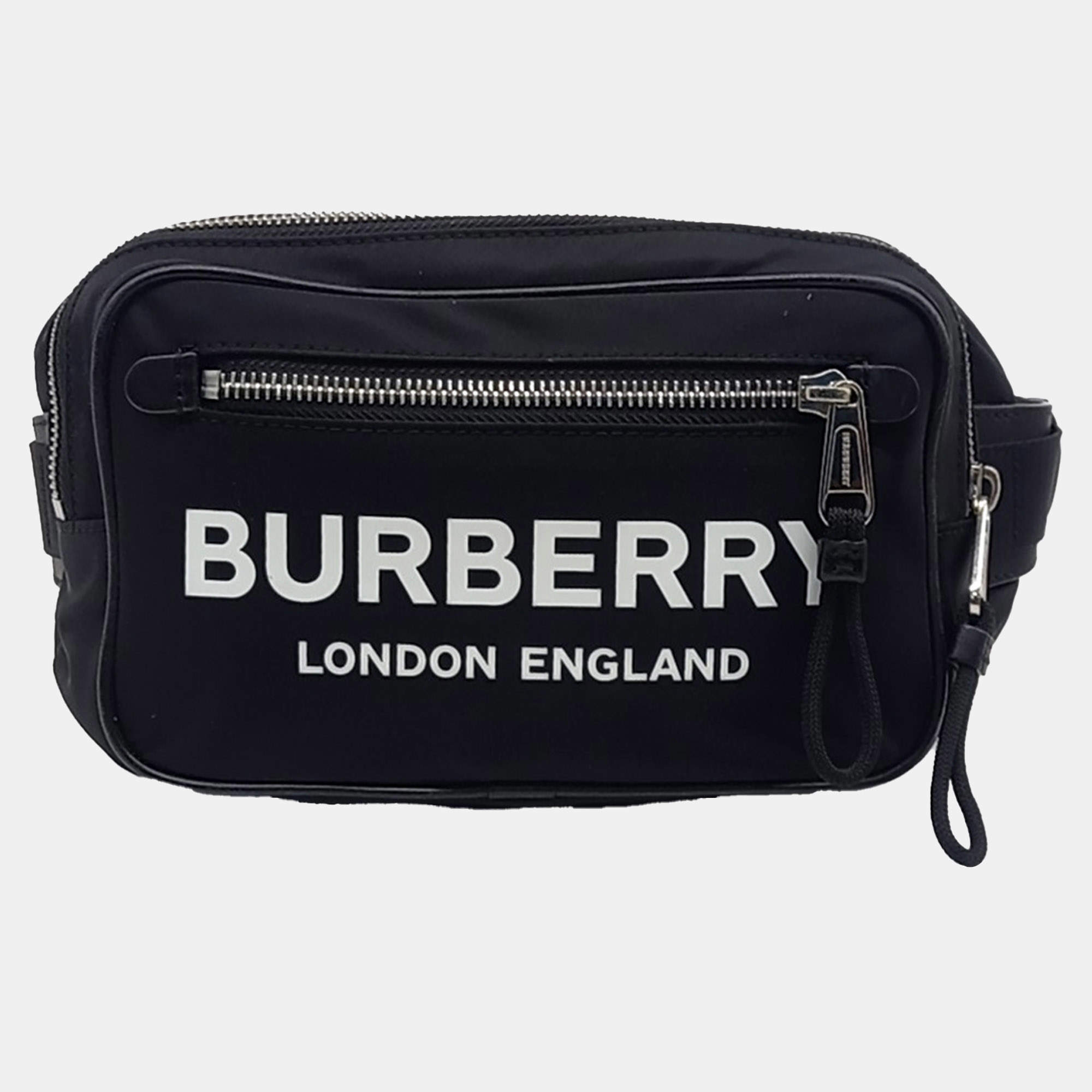 Burberry Black Nylon Belt Bag