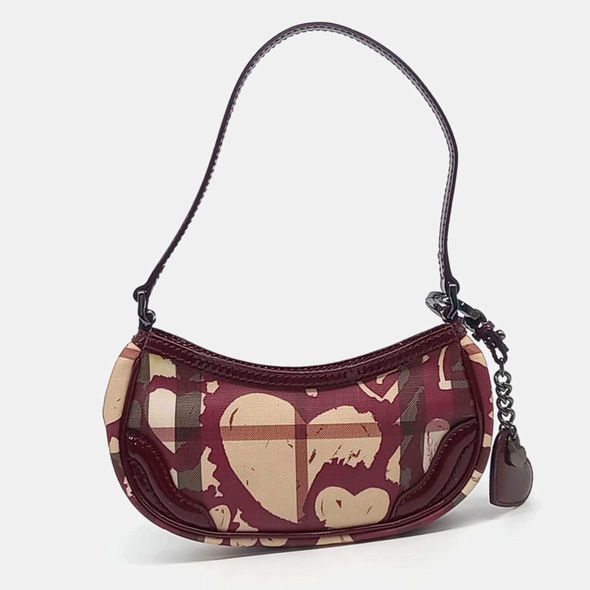 Pre Owned Burberry mini shoulder bag