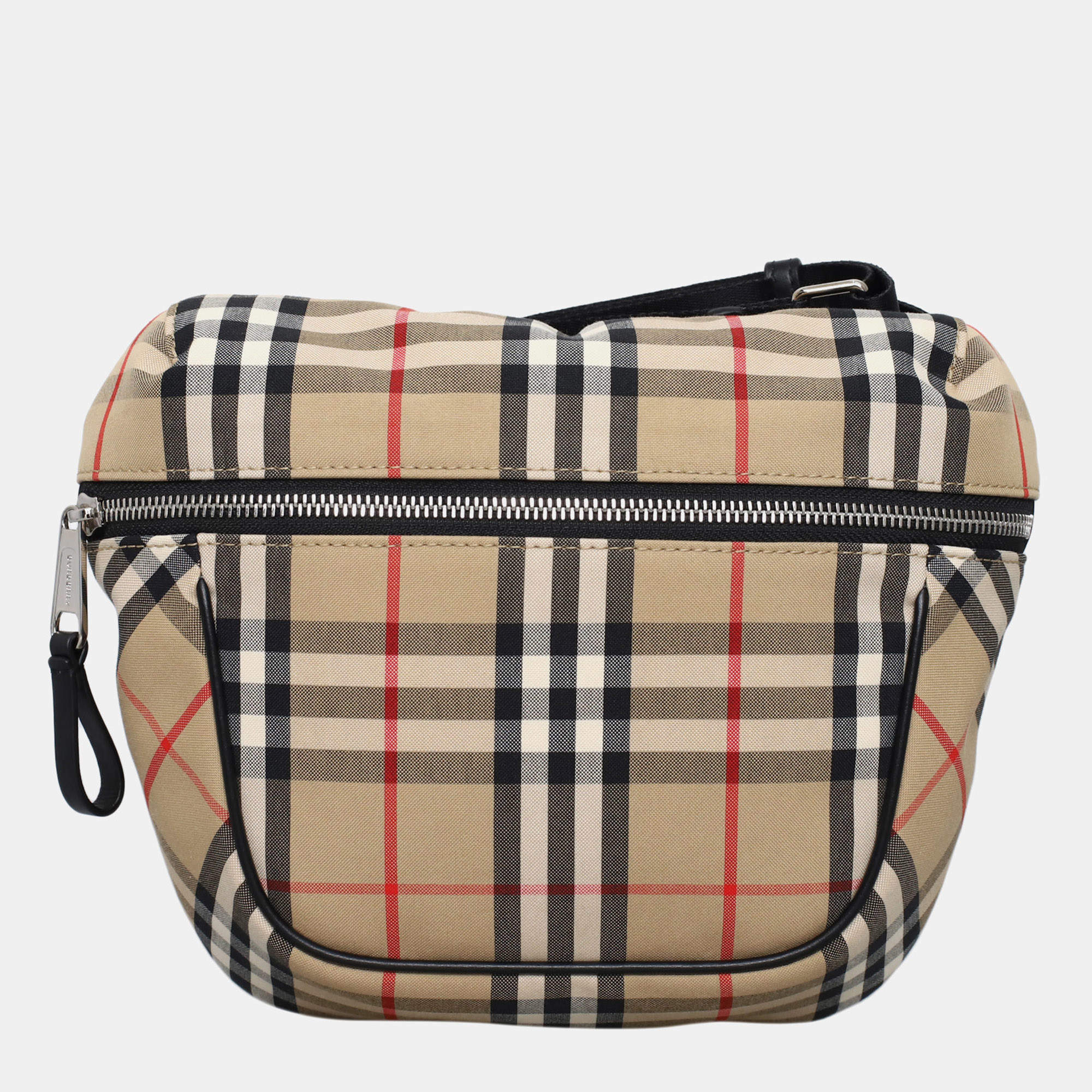 Pre Owned Burberry Vintage Check Archie Crossbody Bag
