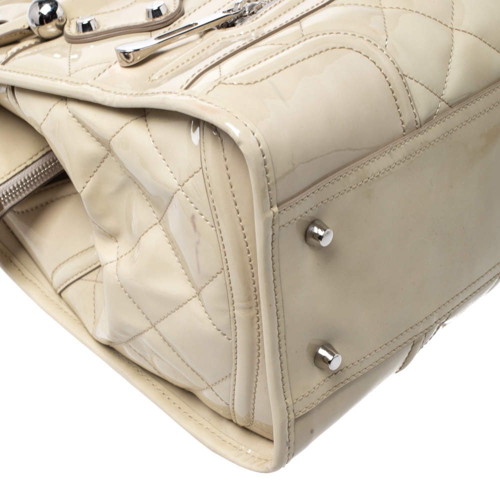 Leather handbag Burberry Beige in Leather - 25582657