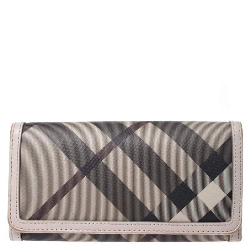 burberry smoked check wallet