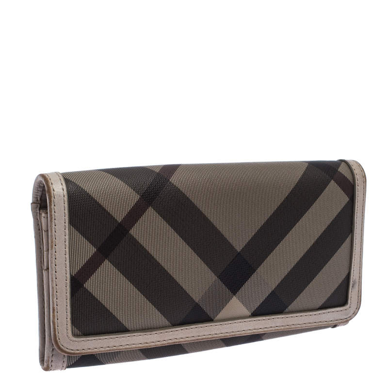 burberry smoked check wallet