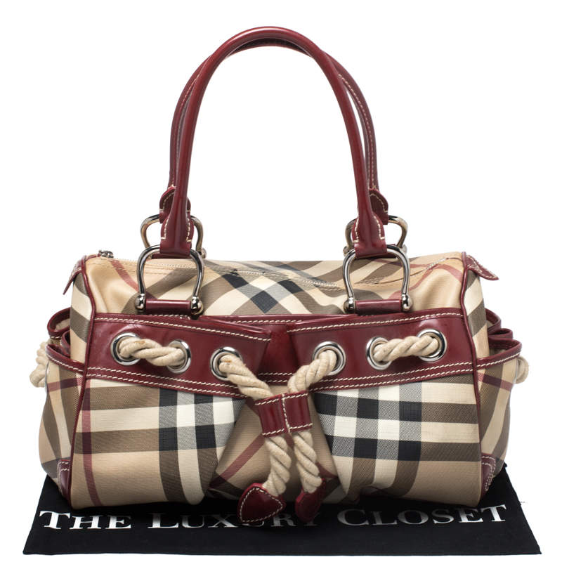 burberry bowler bolsa