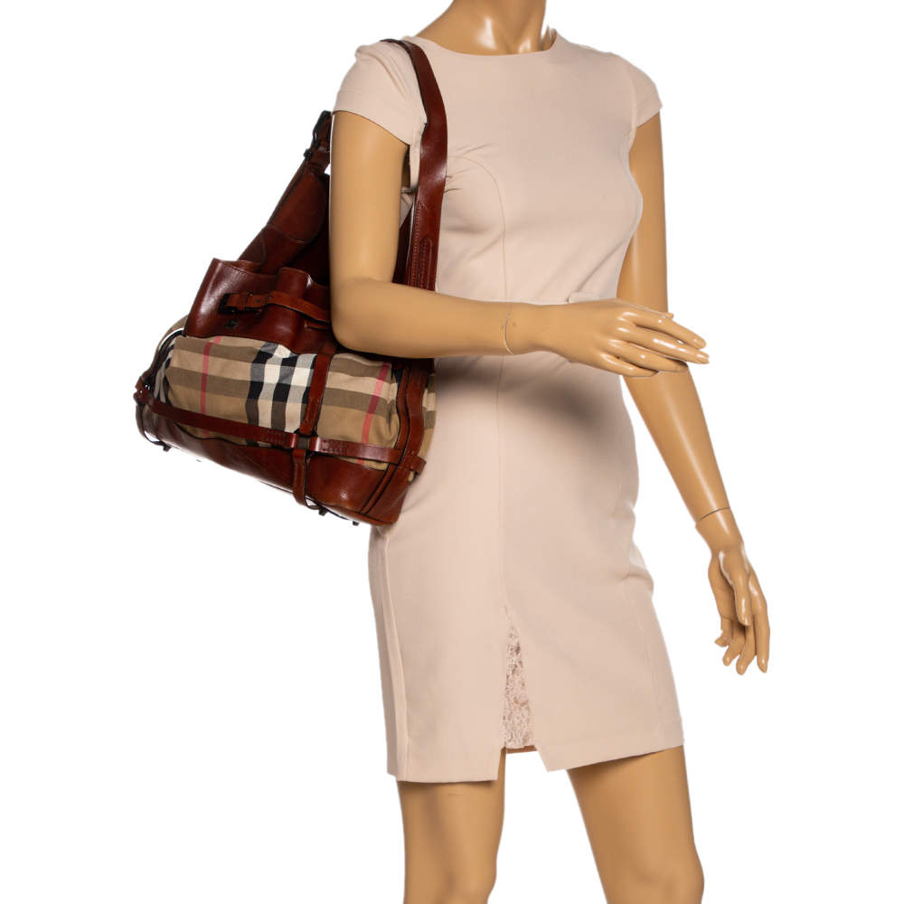 burberry leather satchel