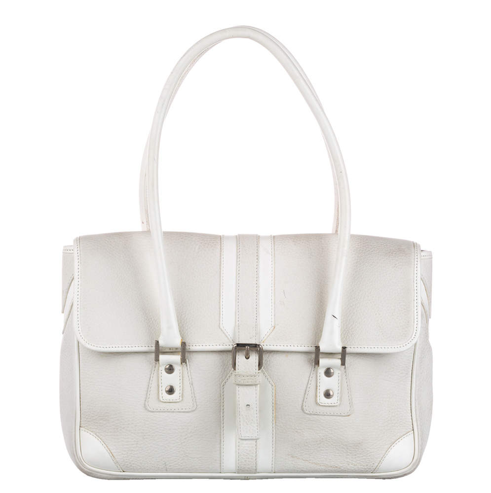 burberry white bag