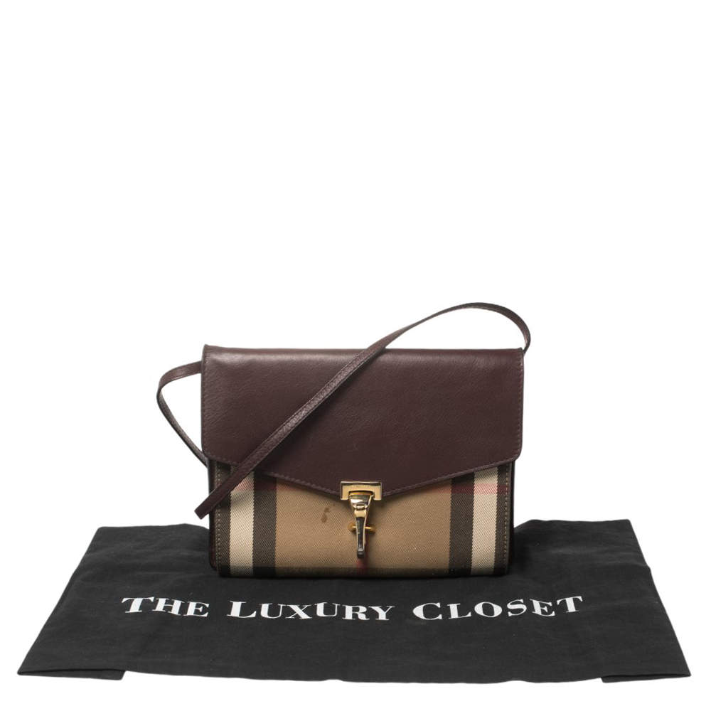 Cloth crossbody bag Burberry Camel in Cloth - 36112891
