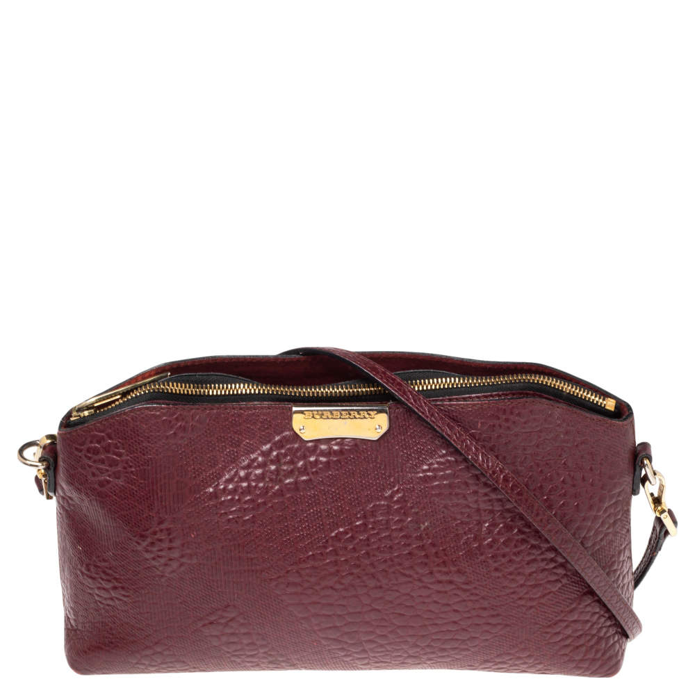 ショルダーバッグ・ポシェット Burberry Strand Medium Bag Burgundy The New Burberry It Bag Will Be Your Staple Accessory