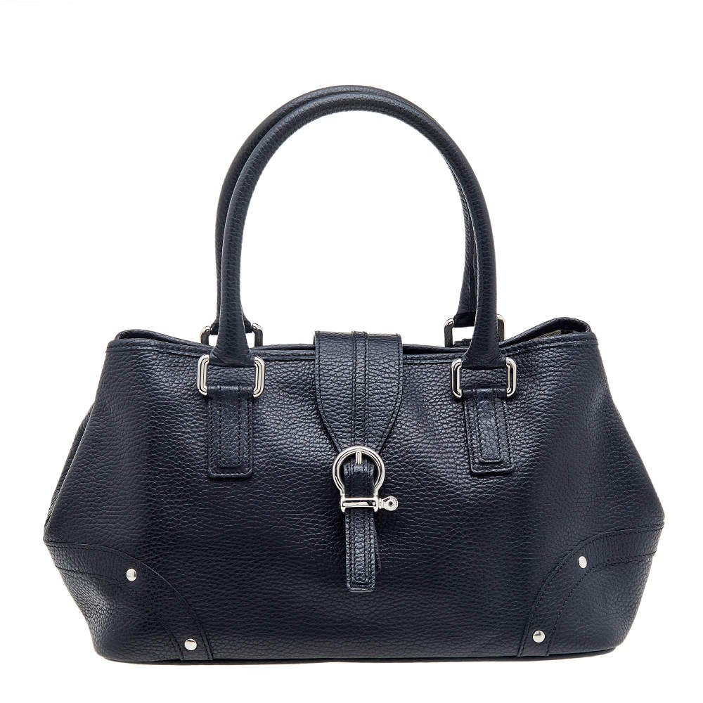 Burberry Black Leather Shoulder Bag Burberry | The Luxury Closet