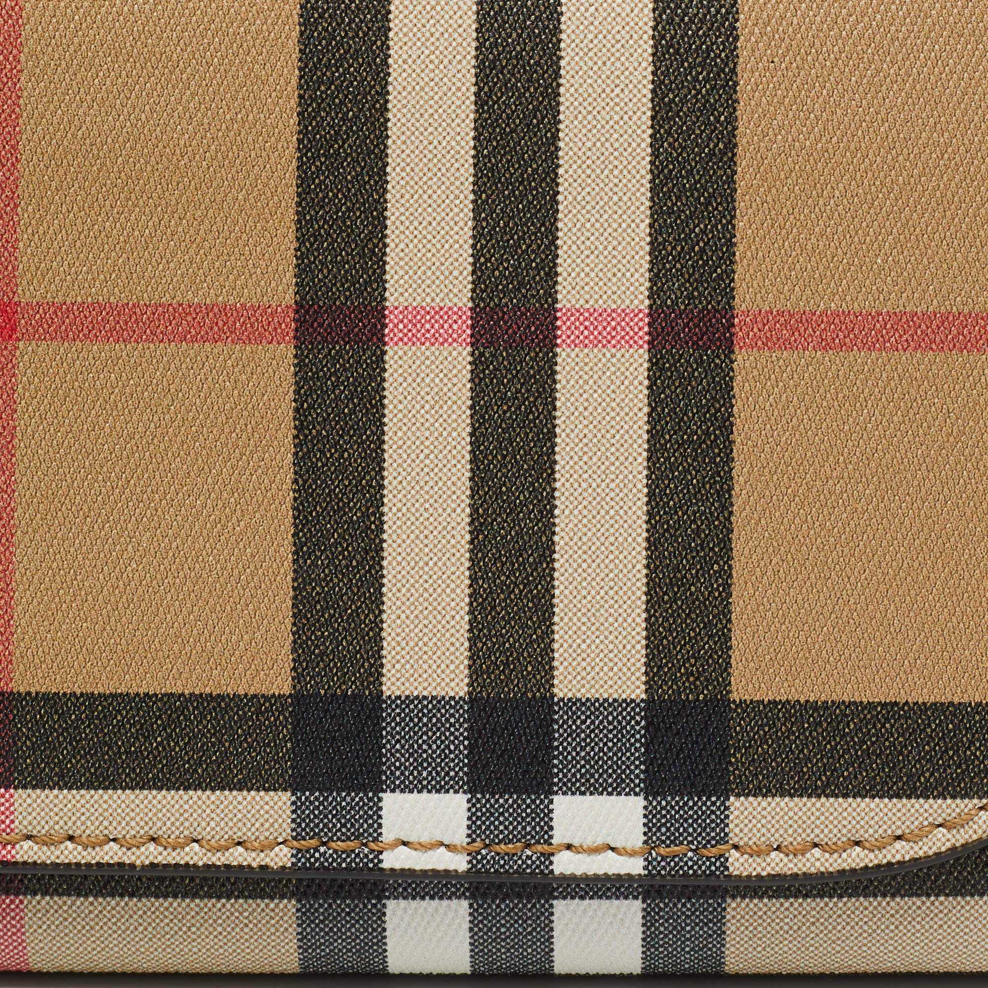Cloth wallet Burberry Beige in Cloth - 27378828