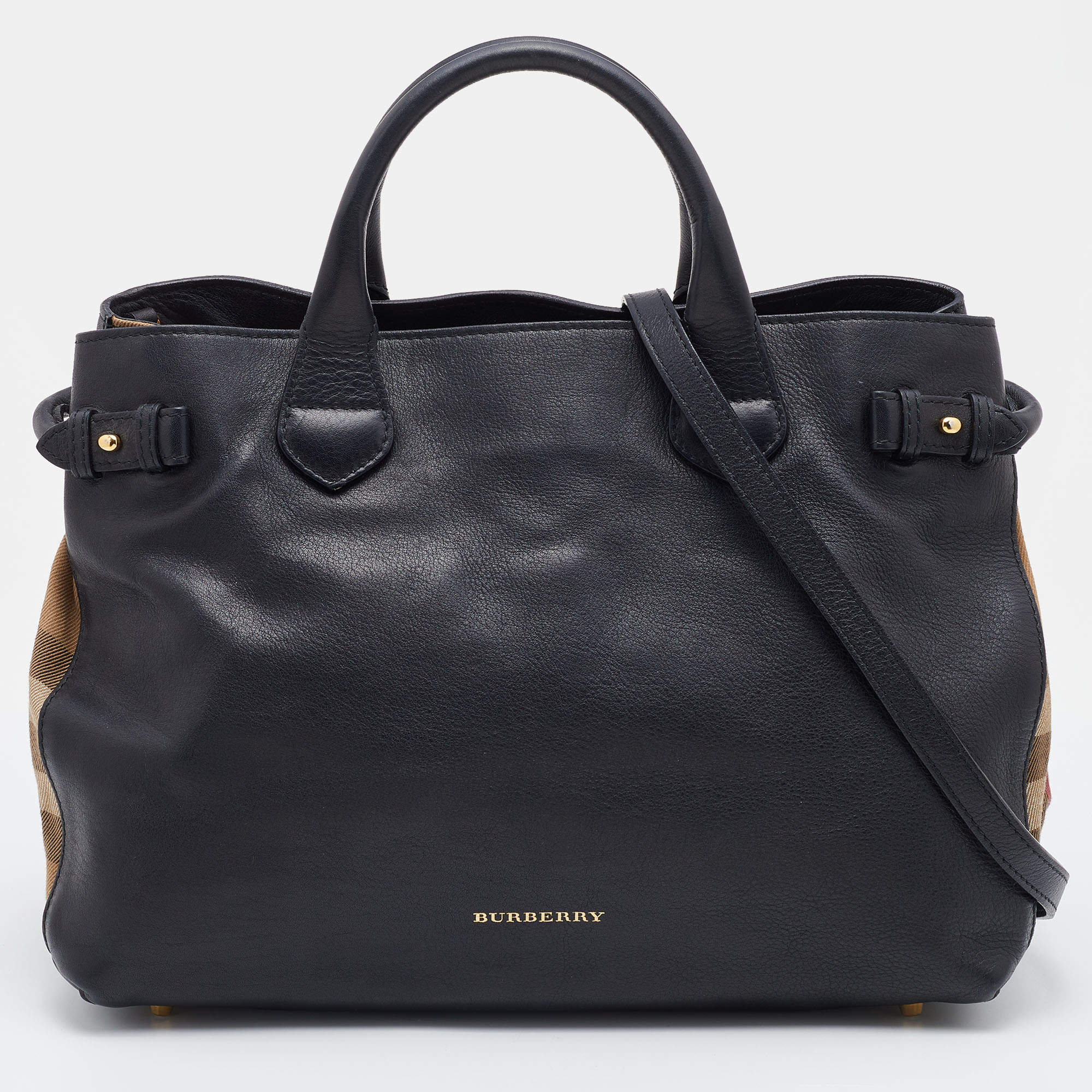 NWT Burberry Leather Banner Tote Bag for Sale in Miami Beach, FL