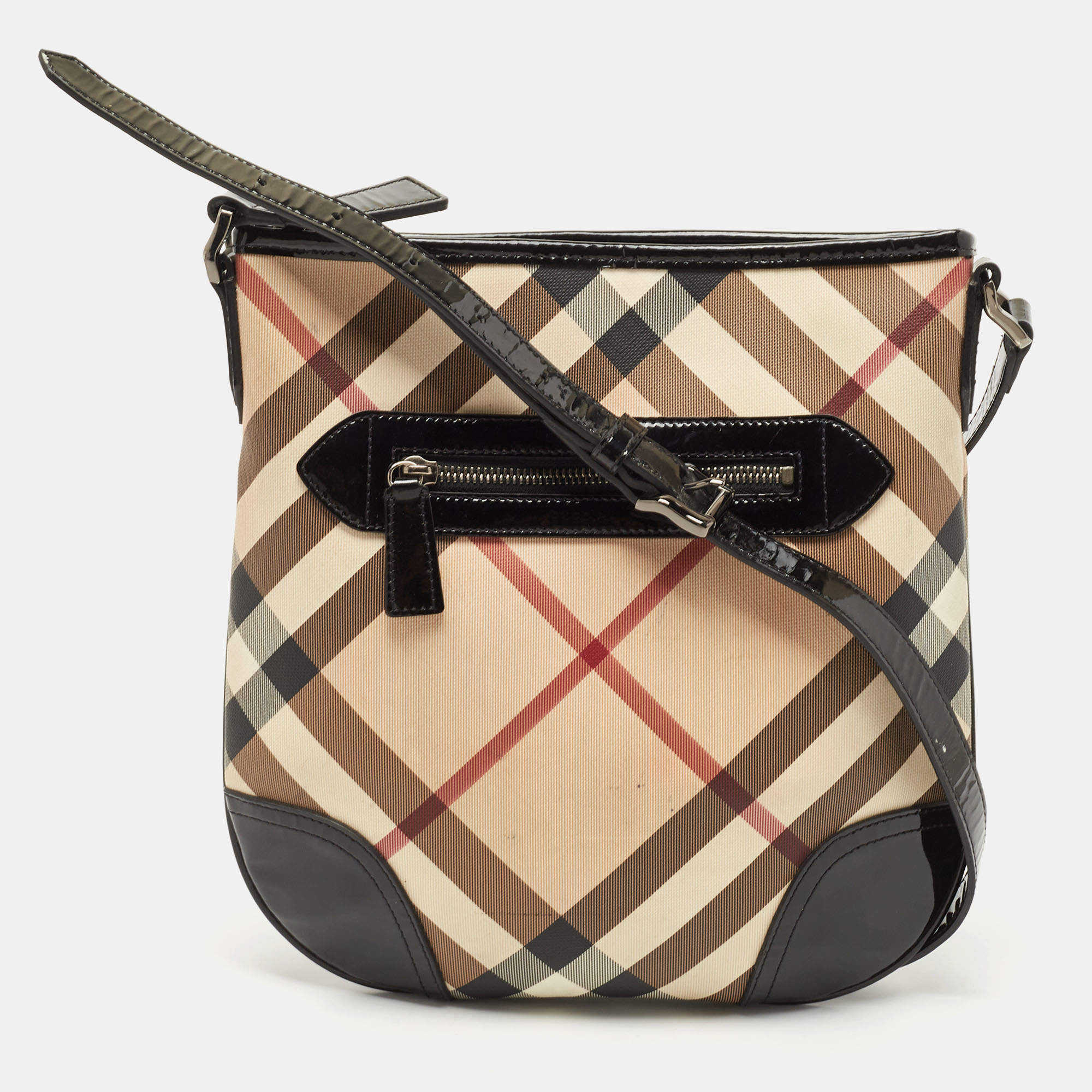 Shop Burberry Other Plaid Patterns Casual Style Nylon Crossbody Bags by  snai1 | BUYMA