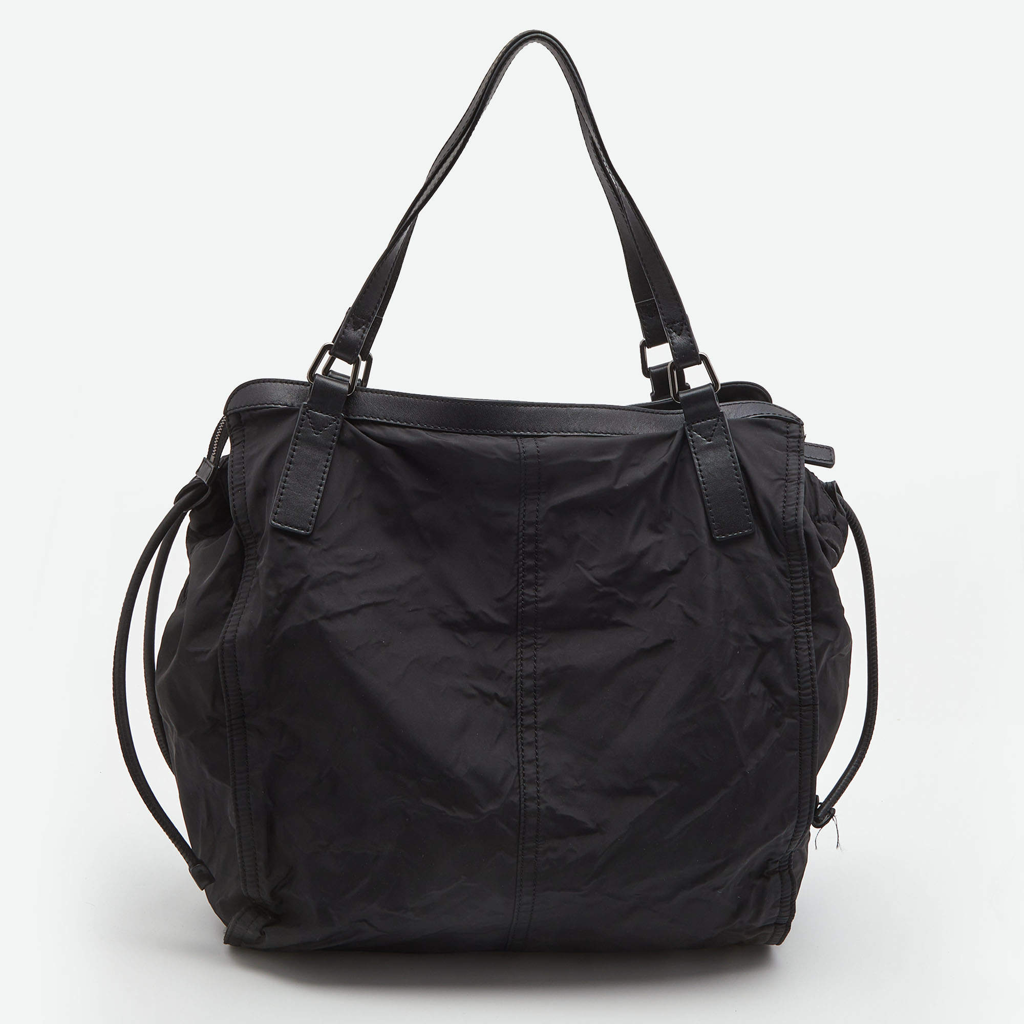 Burberry black 2024 nylon tote