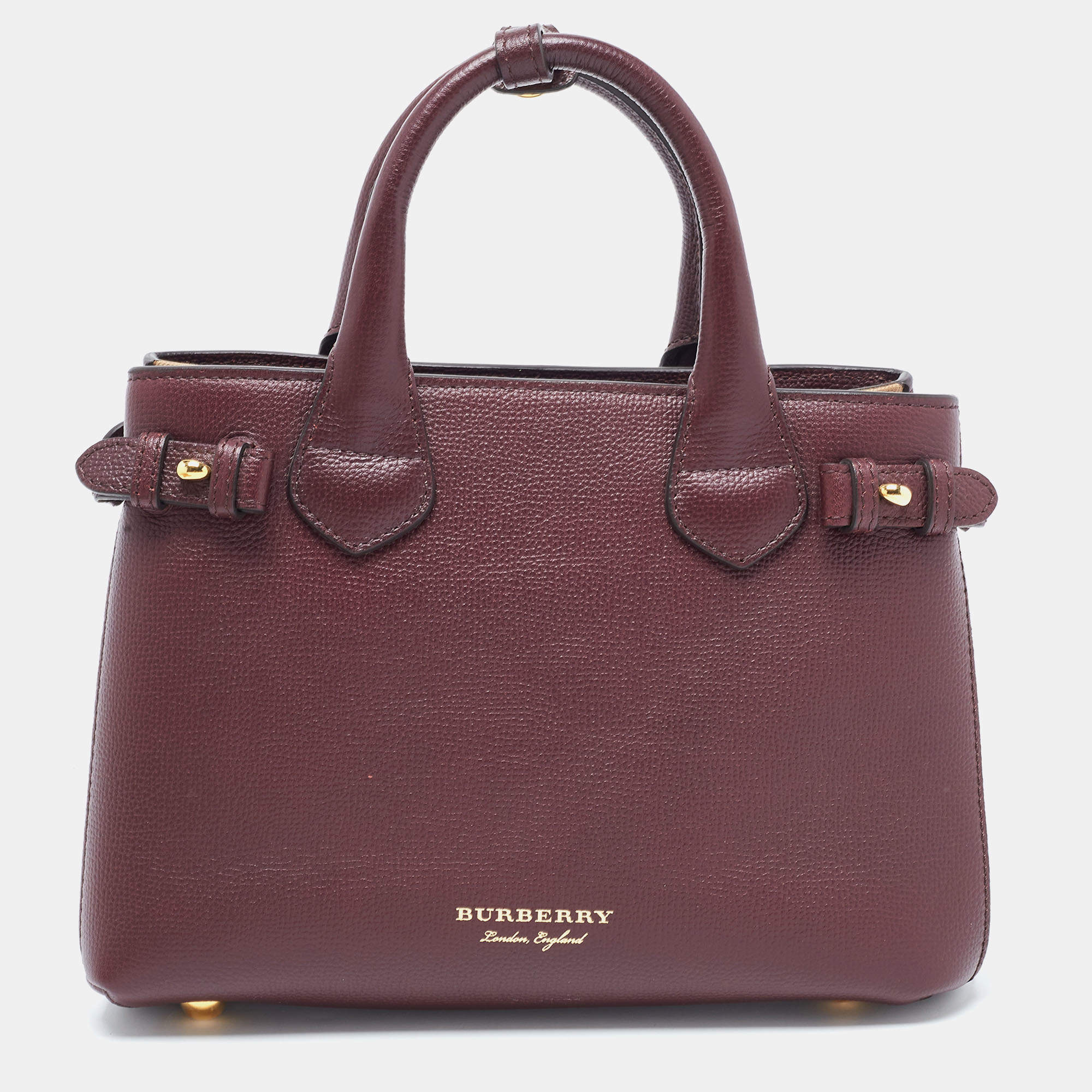 Burberry 2025 burgundy bag