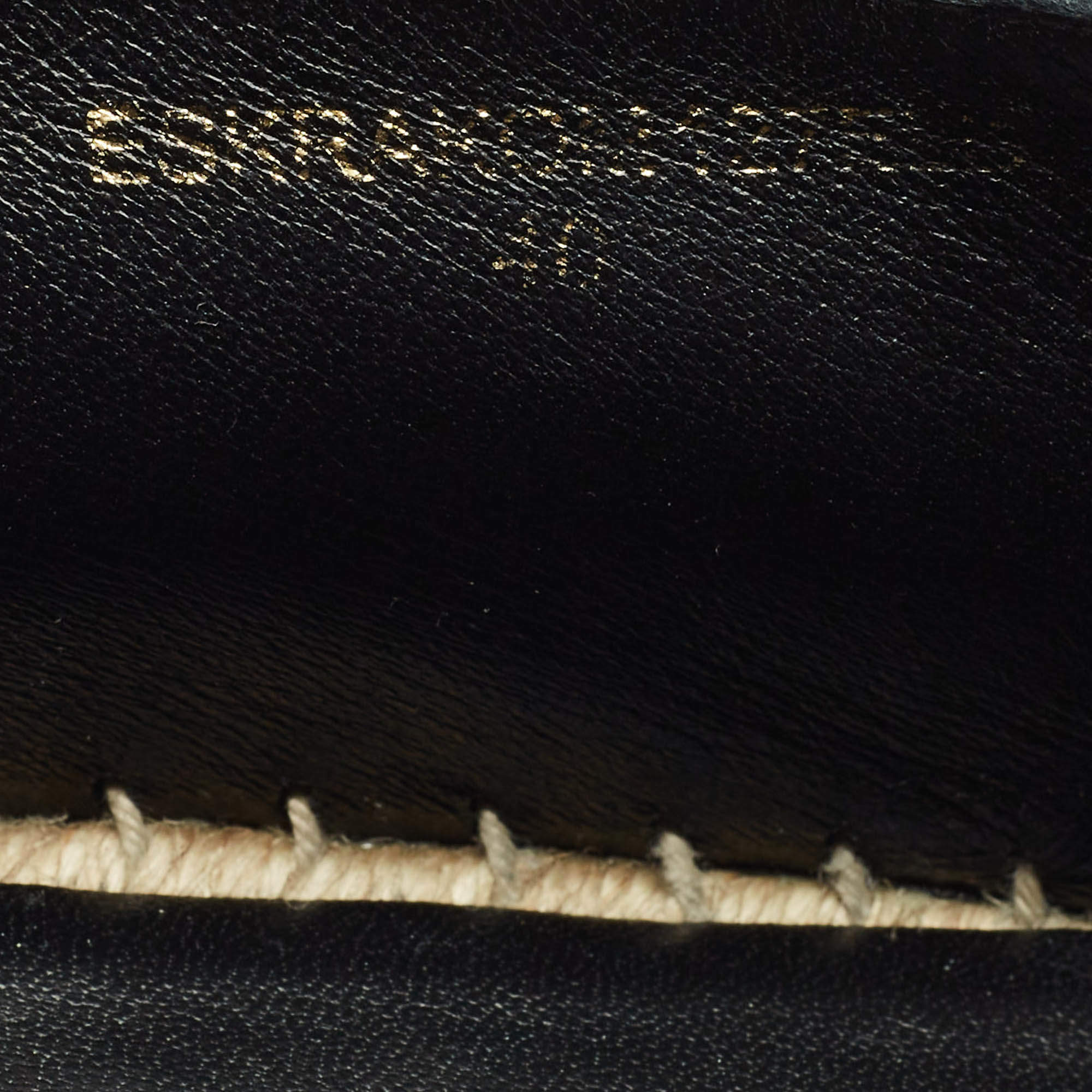 Pre Owned Burberry Brown House Check Canvas Espadrille Flats Size 40