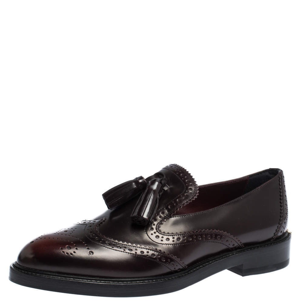 burberry tassel loafers