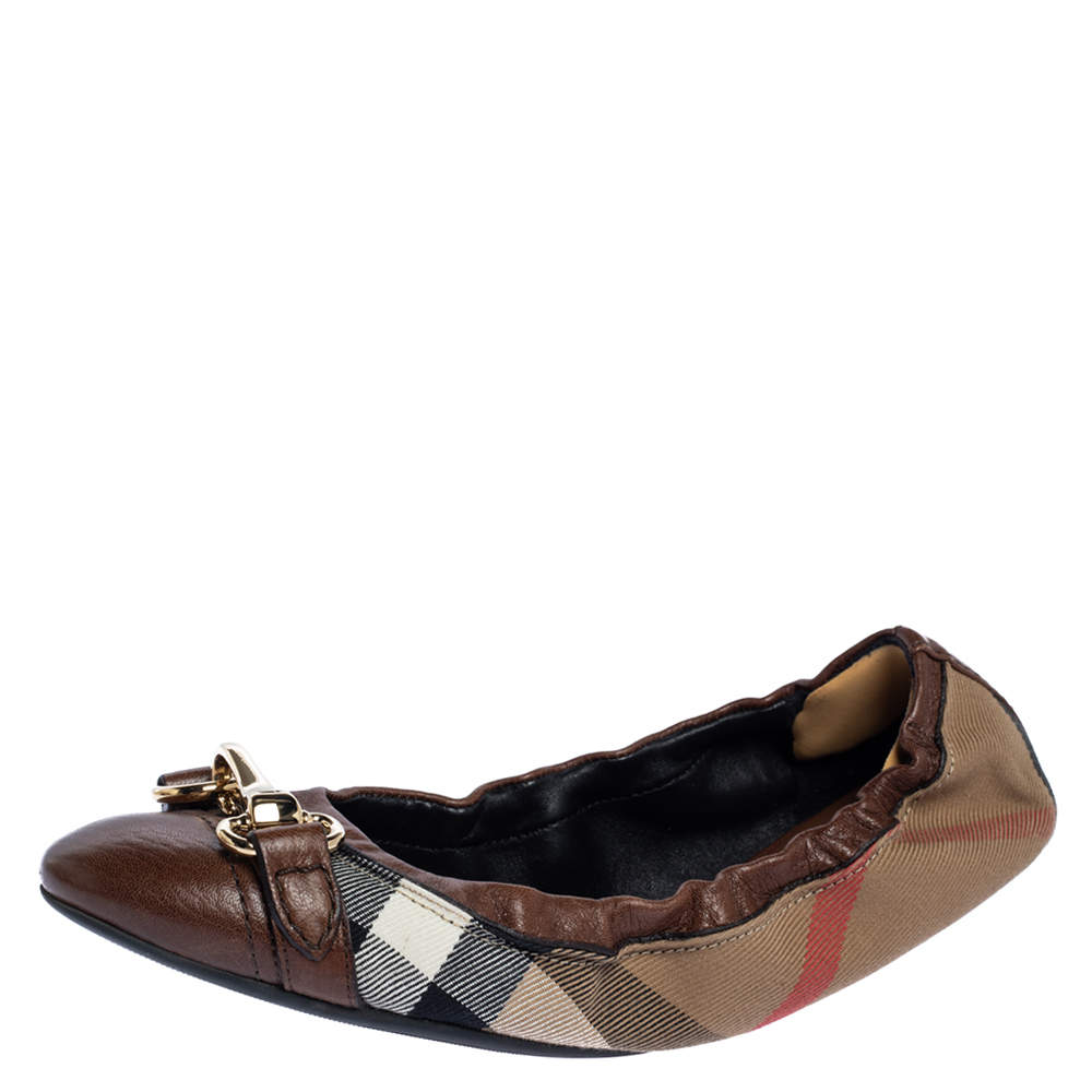 burberry womens flats