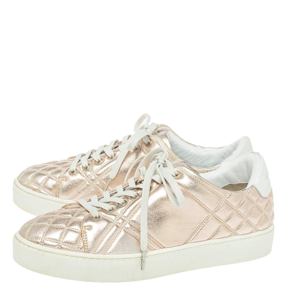 Burberry westford hot sale quilted sneakers