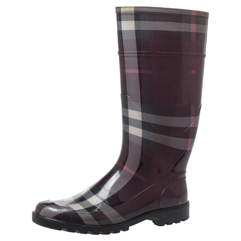 burberry rain boots sizing