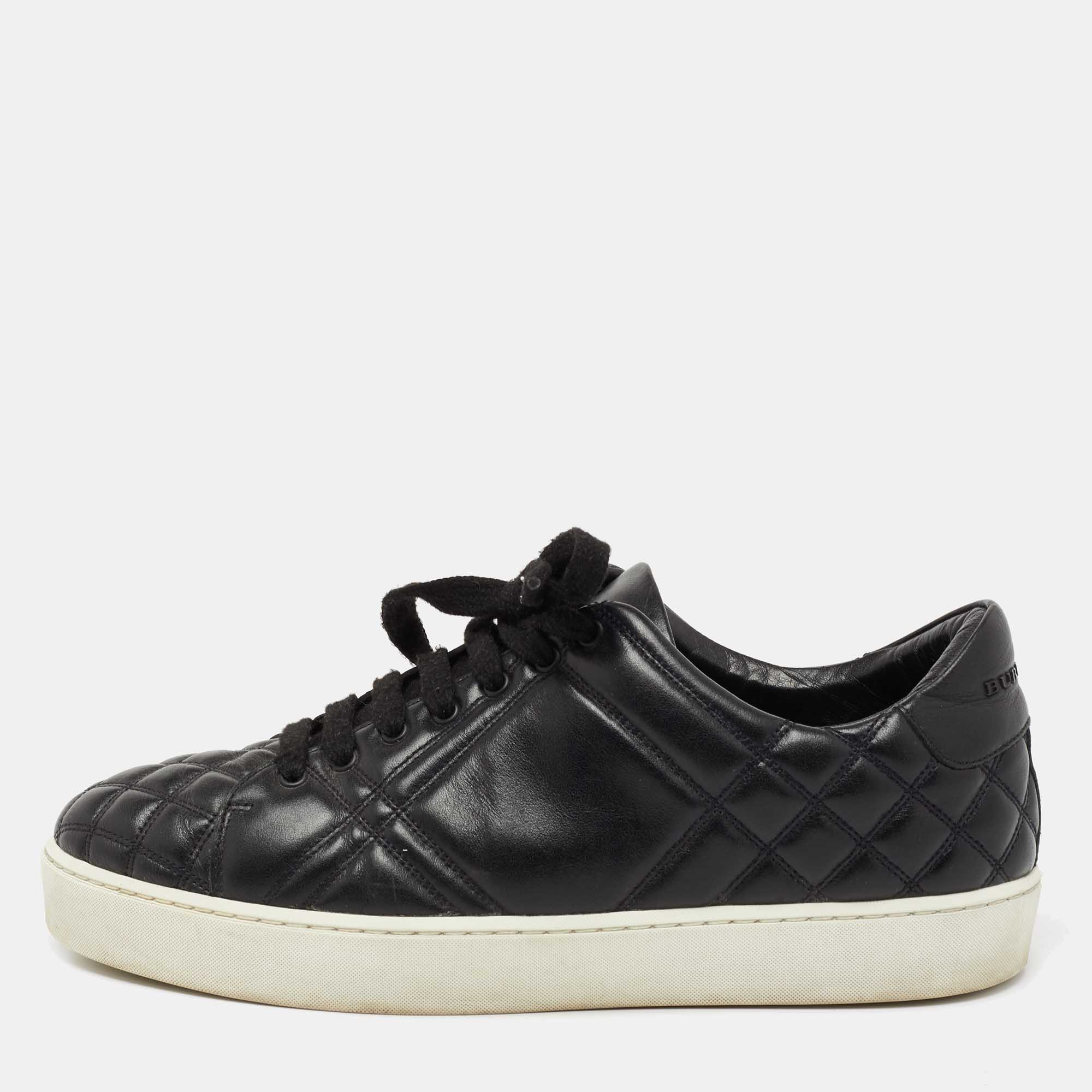 Burberry westford quilted store sneakers