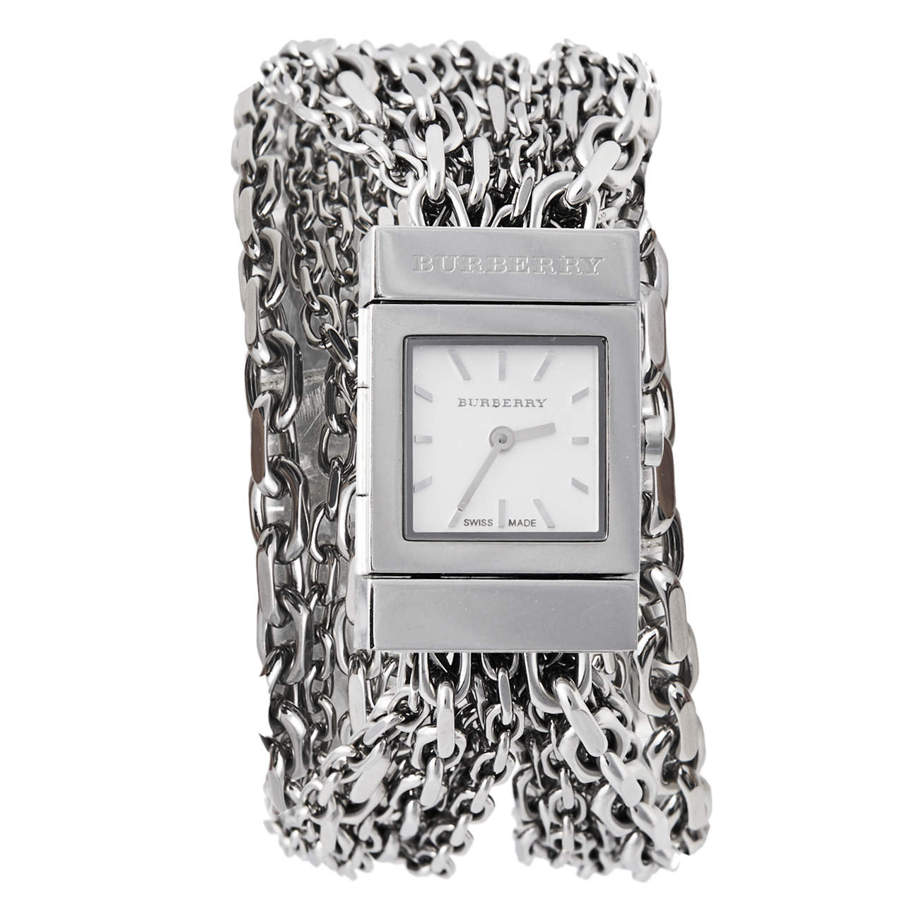 Burberry Silver Stainless Steel BU5600 Women's Wristwatch 20 mm