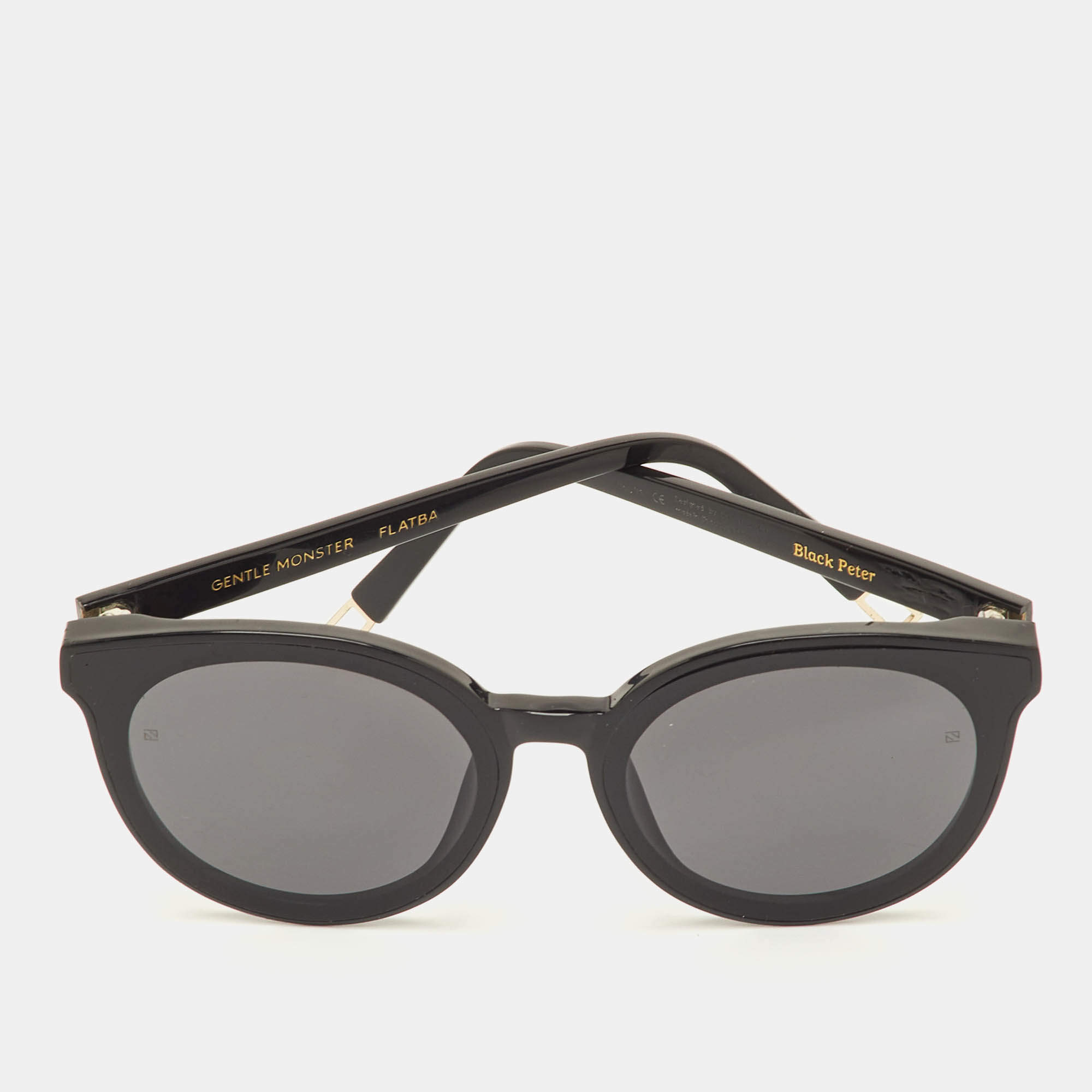 مملوكة مسبقًا نظارة شمسية جنتل مونستر بيتر سوداء عيون قطة