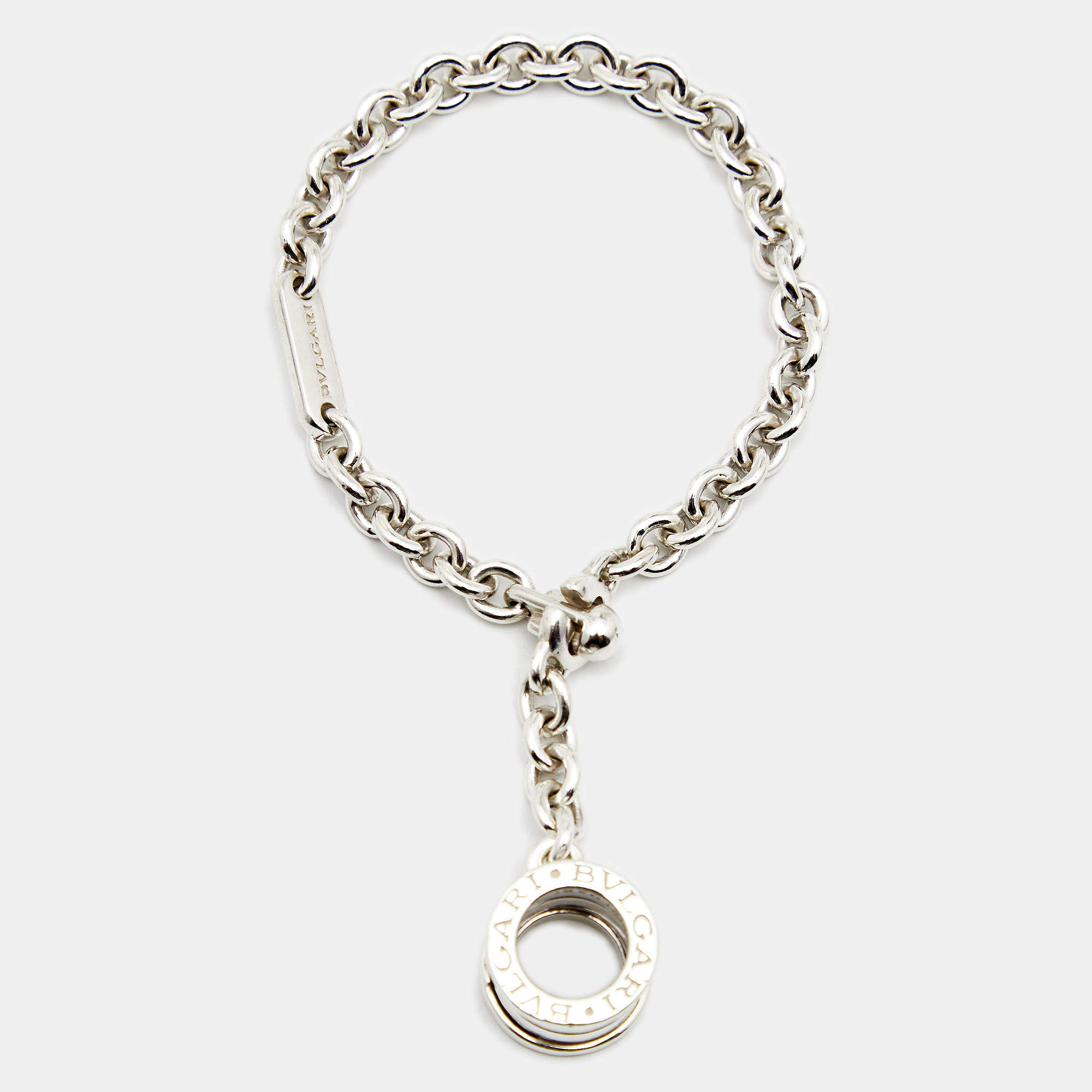 Bvlgari B.Zero1 Sterling Silver Key Chain