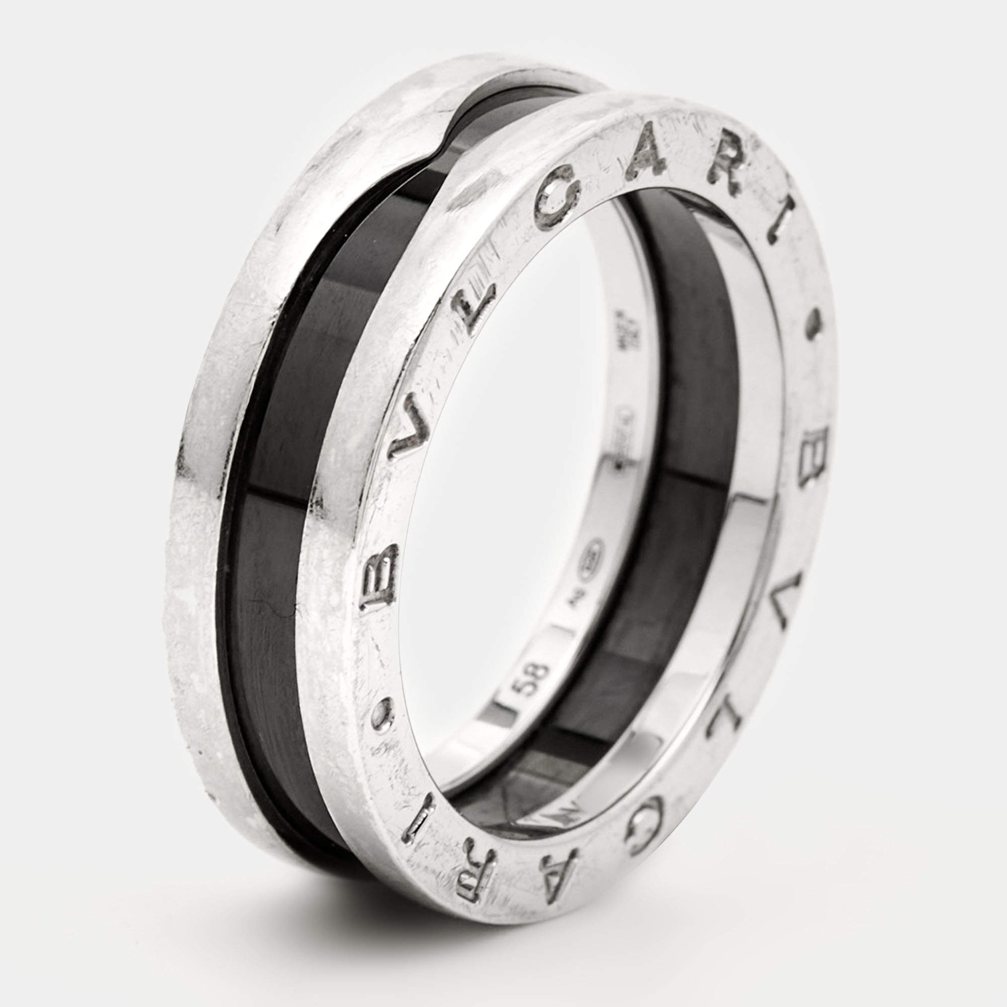 Bvlgari silver store ring