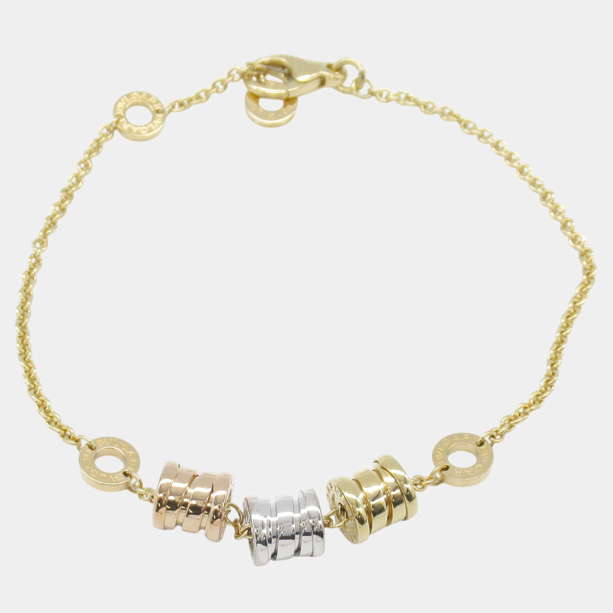 Bvlgari B-zero1 Bracelet 18k Gold Gold Metal