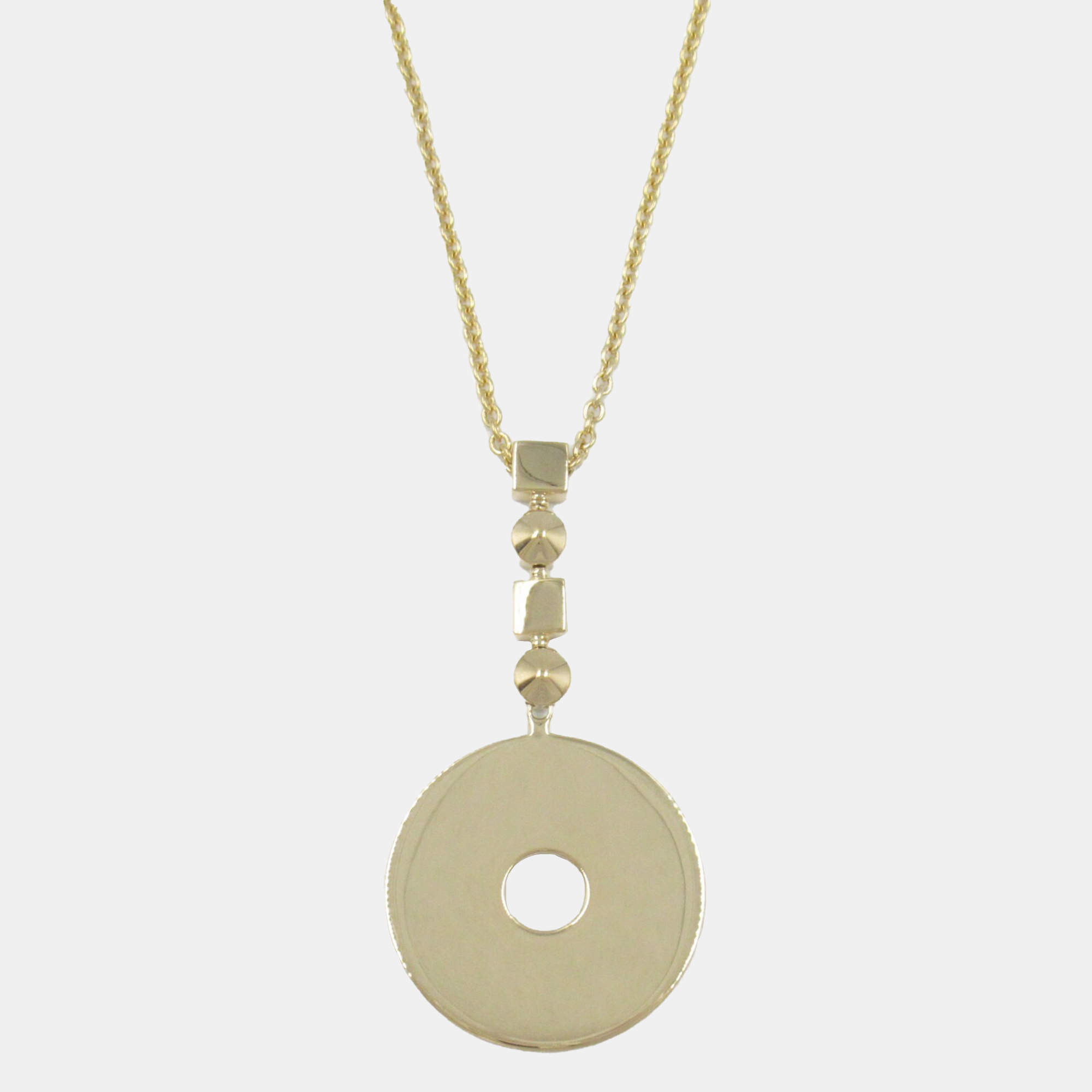 Pre Owned Bvlgari 18K Yellow Gold Lucia Pendant Necklace