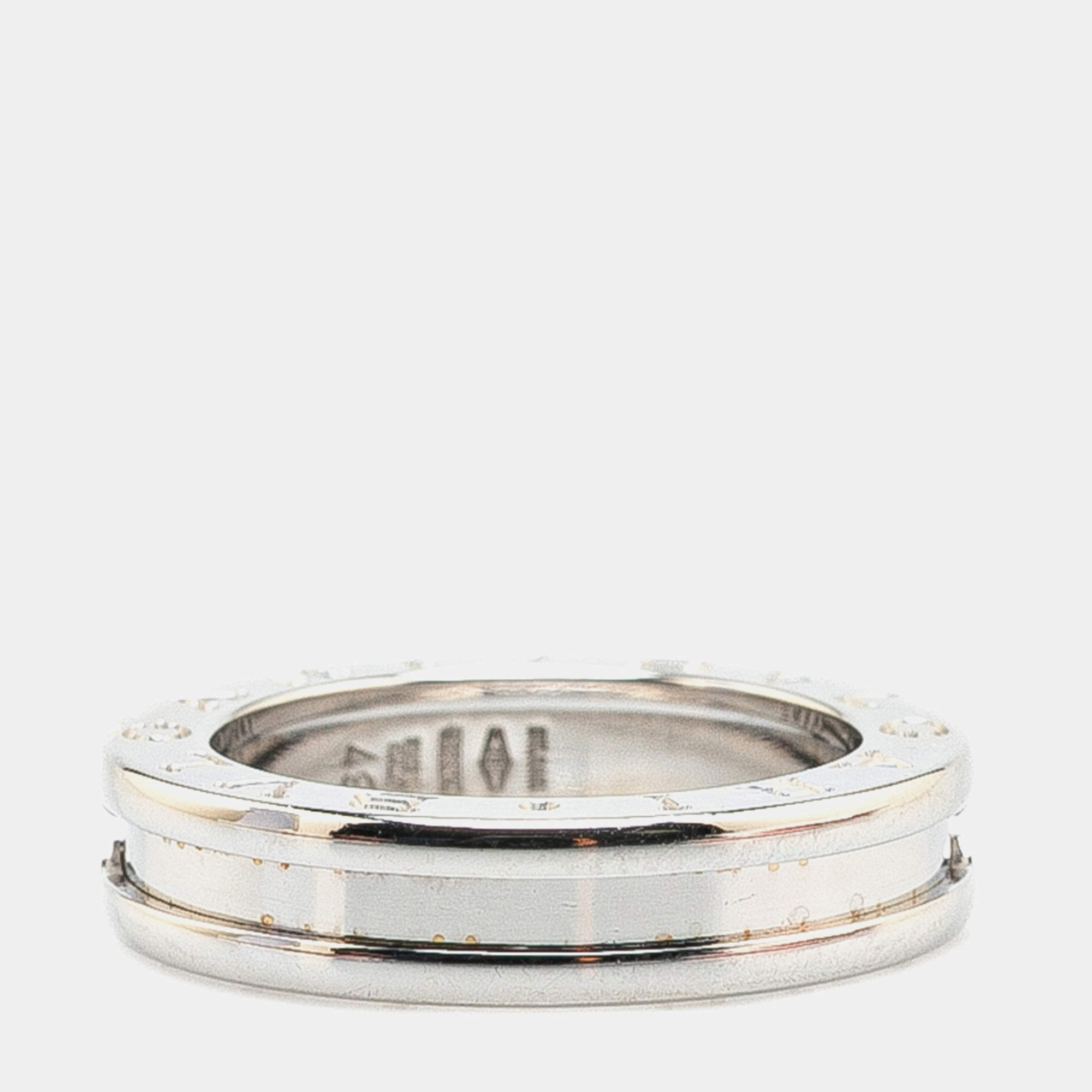 Bvlgari 18K White Gold B.Zero1 One Band Ring
