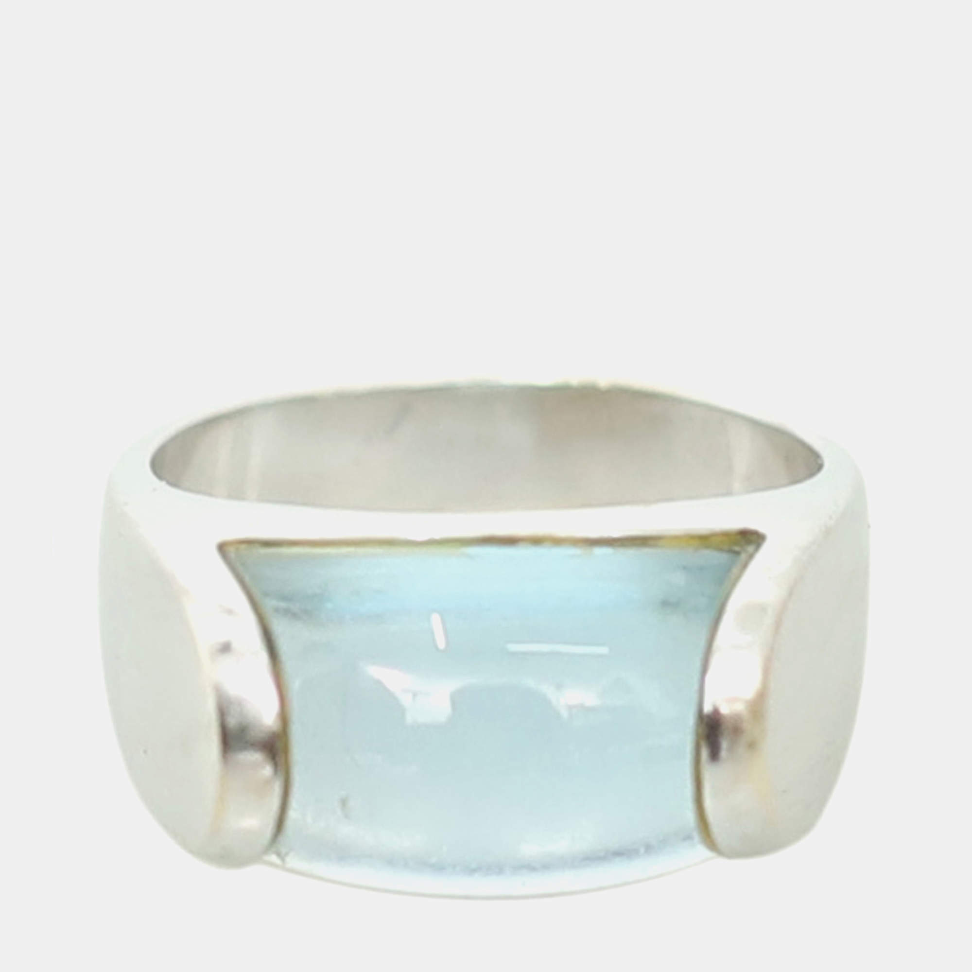 Bvlgari Vintage Tronchetto 18K White Gold EU 52