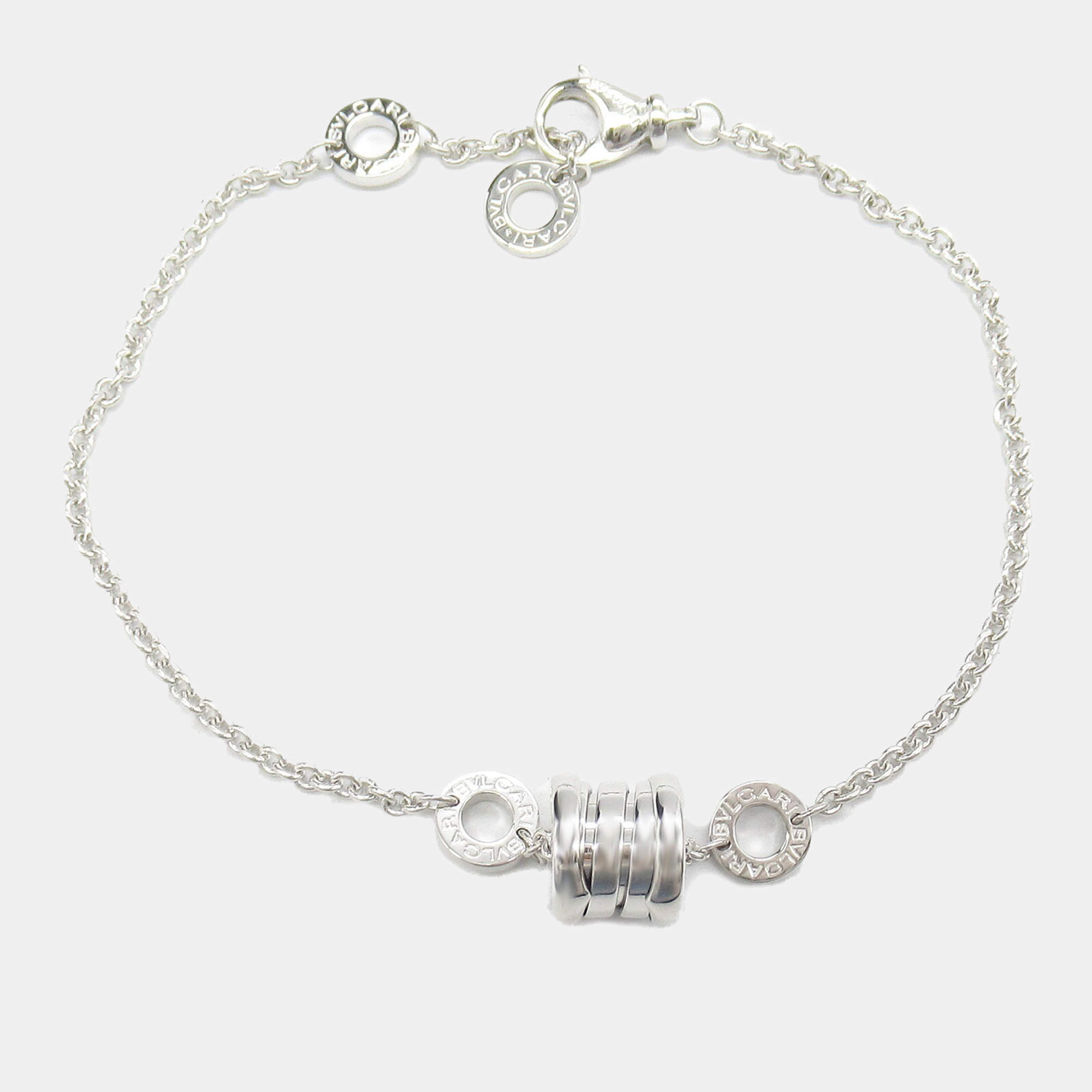 Bvlgari B-Zero1 18K White Gold Bracelet 