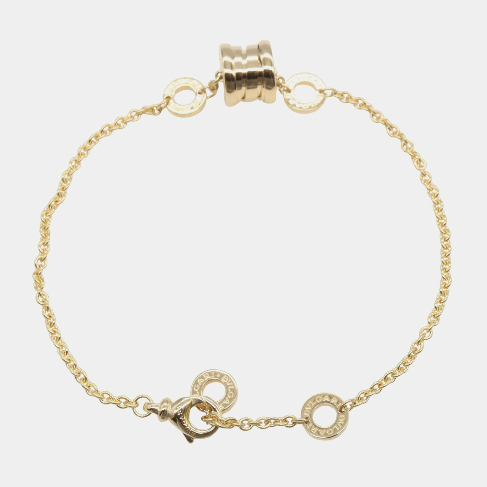 Pre Owned Bvlgari B.zero1 18K Yellow Gold Bracelet