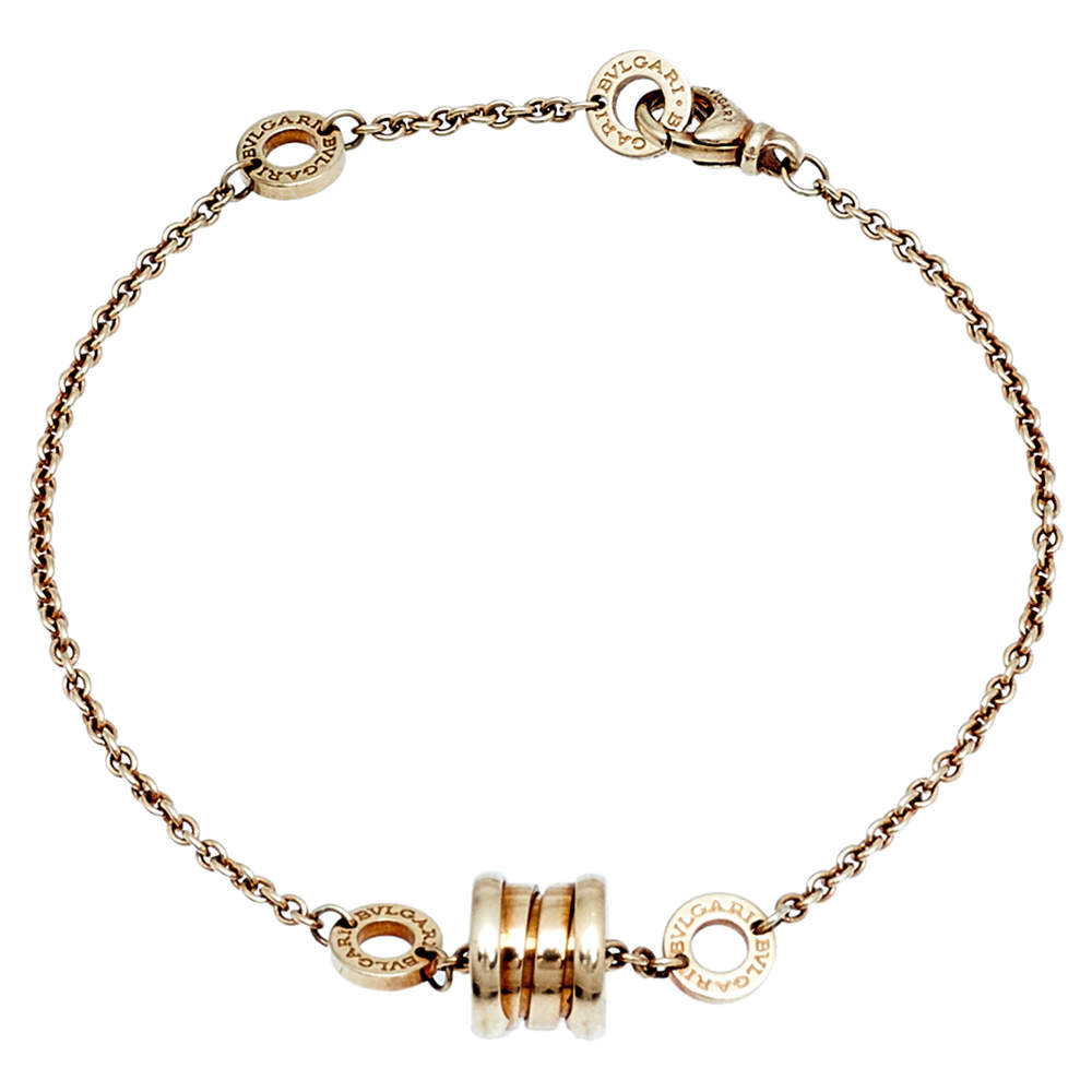 Pre Owned Bvlgari B.Zero1 18K Yellow Gold Bracelet
