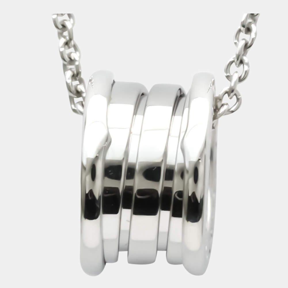 Pre Owned Bvlgari B.Zero1 18K White Gold Necklace